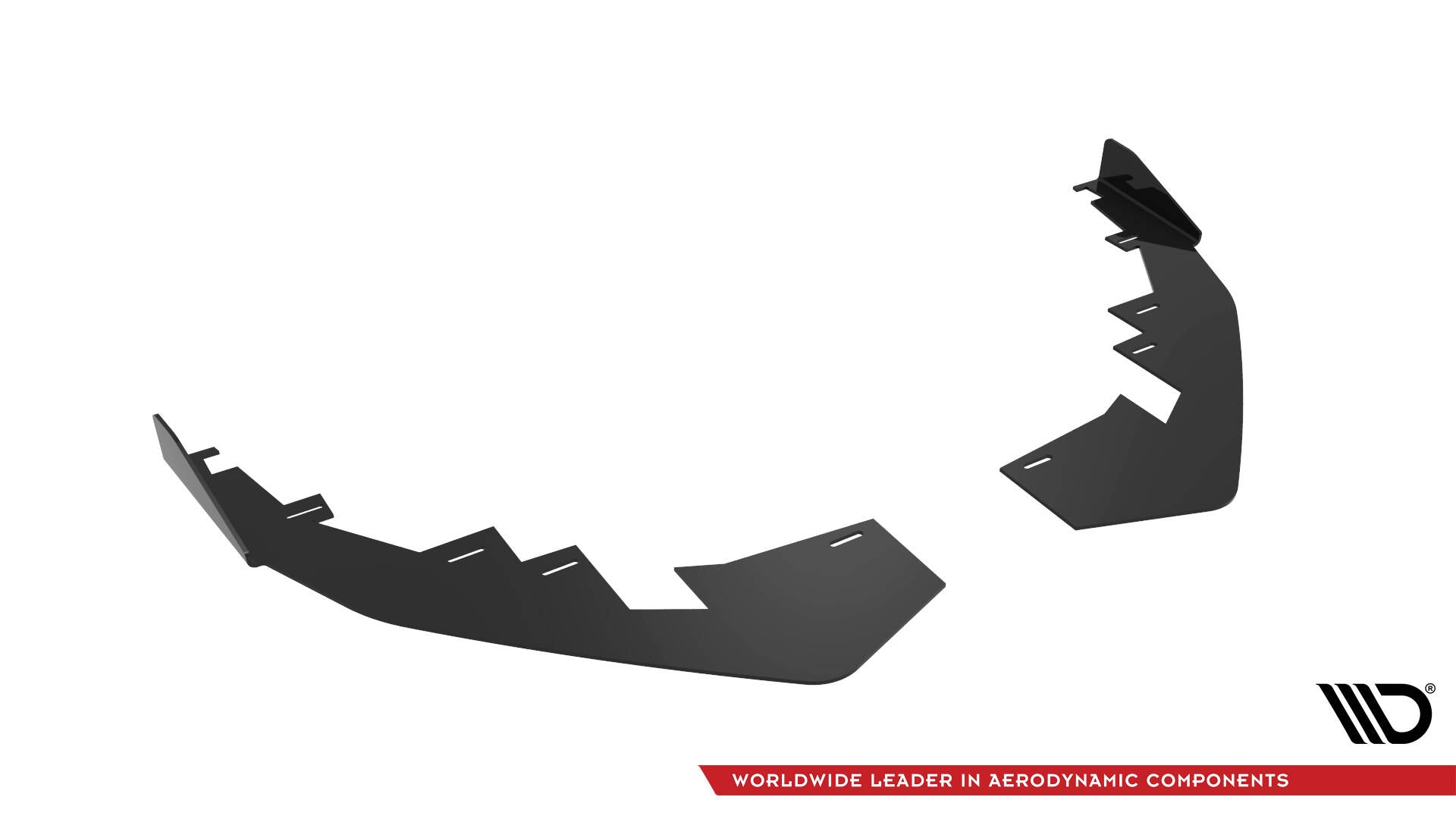 Maxton Design - Front Stoßstange Flaps für Audi A3 S - Line Limousine / S3 Limousine 8Y Facelift - Aerowerk.