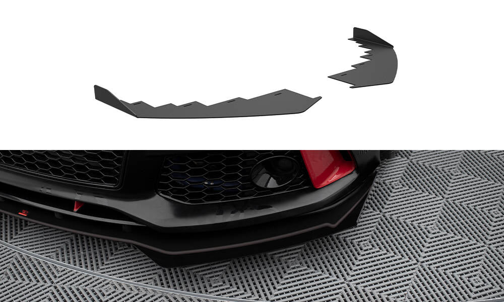 Maxton Design - Front Stoßstange Flaps für Audi A7 RS7 Look C7 - Aerowerk.