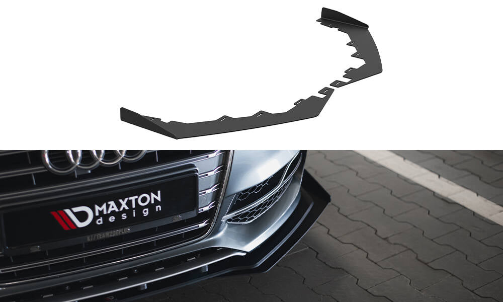 Maxton Design - Front Stoßstange Flaps für Audi S3 / A3 S - Line Limousine 8V - Aerowerk.