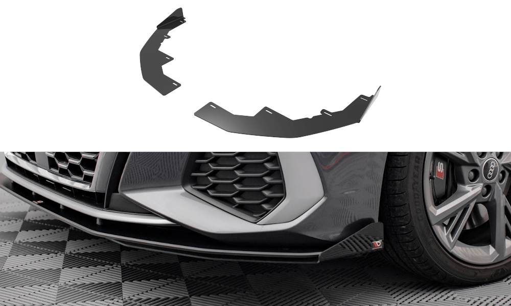 Maxton Design - Front Stoßstange Flaps für Audi S3/A3 S - Line 8Y - Aerowerk.