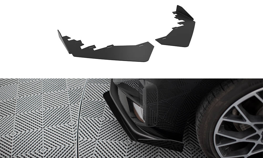 Maxton Design - Front Stoßstange Flaps für BMW 2er Coupe G42 - Aerowerk.