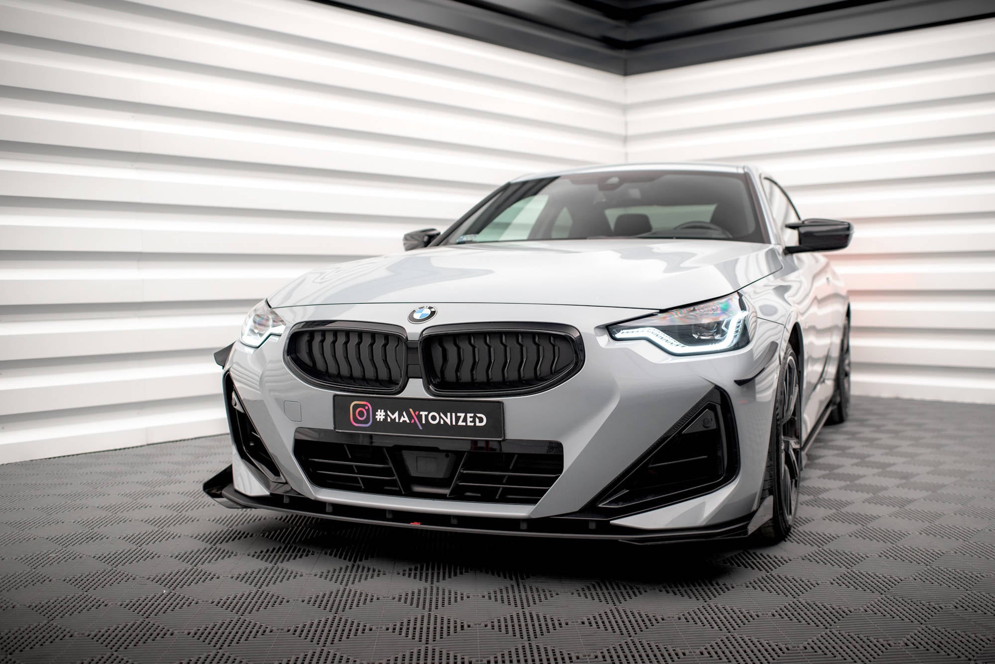 Maxton Design - Front Stoßstange Flaps für BMW 2er Coupe M - Paket / M240i G42 - Aerowerk.