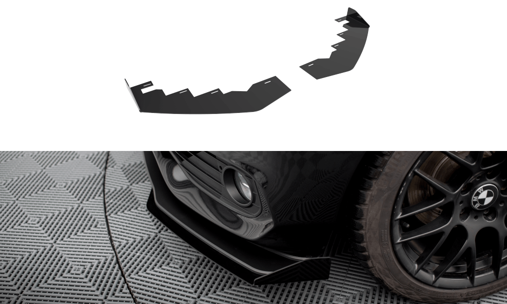 Maxton Design - Front Stoßstange Flaps für BMW 4er Gran Coupe F36 - Aerowerk.
