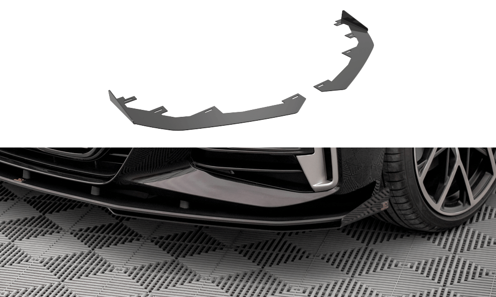Maxton Design - Front Stoßstange Flaps für BMW 4er M - Paket / M440i G22 / G23 / G22 Facelift / G23 Facelift - Aerowerk.
