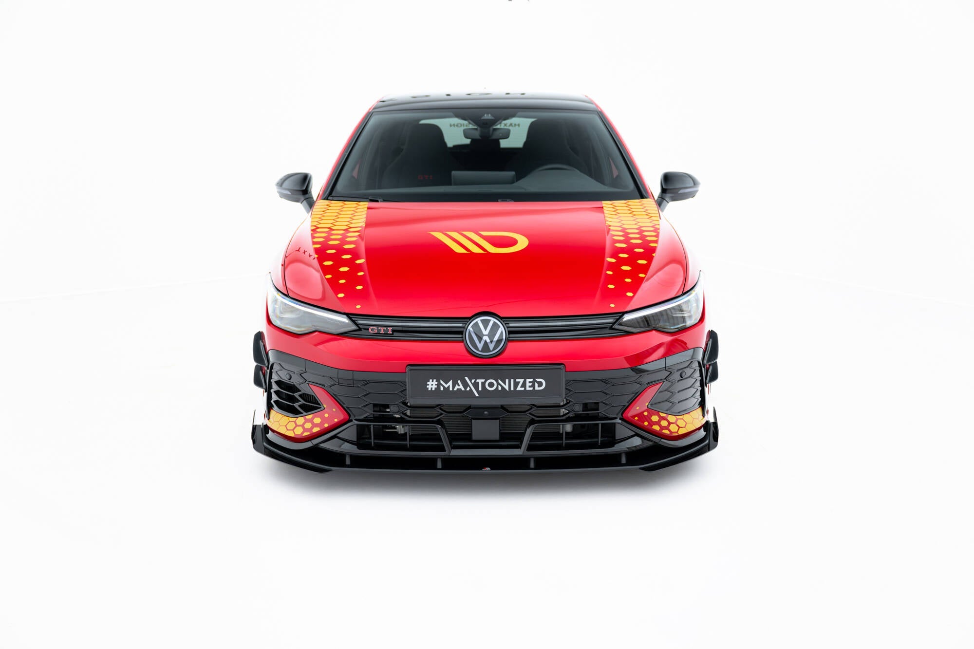 Maxton Design - Front Stoßstange Flaps für Flaps VW Golf GTI Clubsport Mk8 Facelift - Aerowerk.