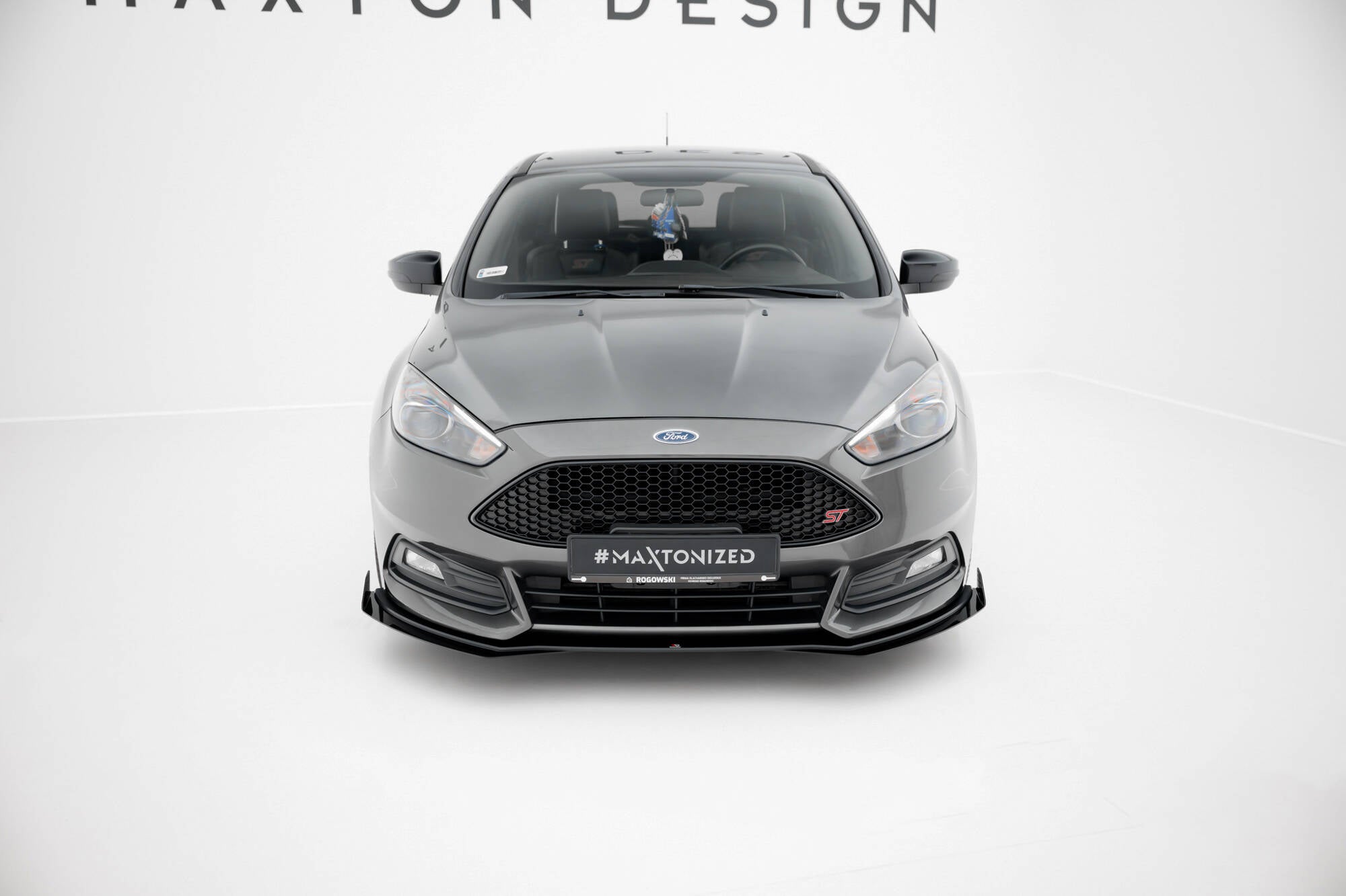 Maxton Design - Front Stoßstange Flaps für Ford Focus ST Mk3 Facelift - Aerowerk.