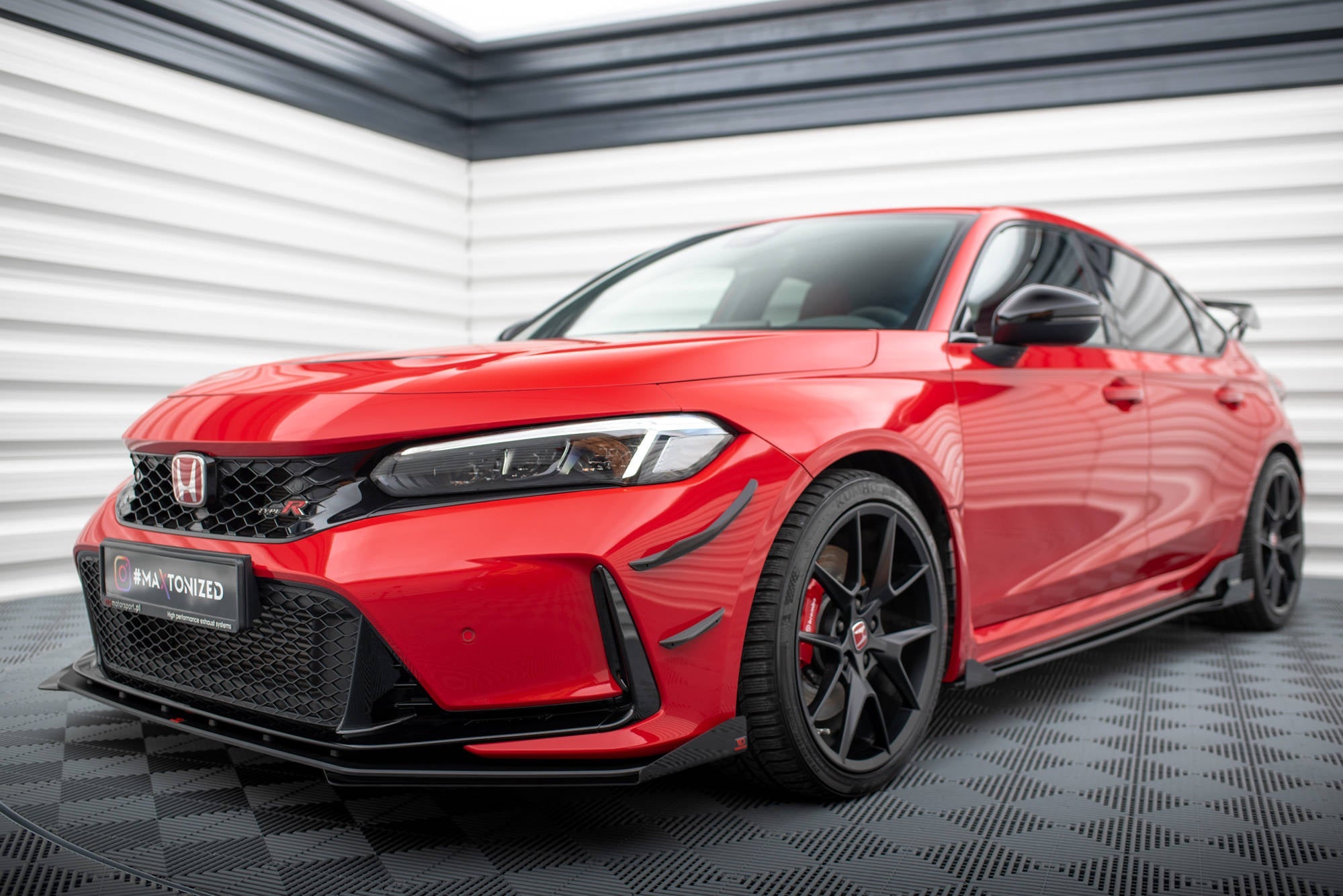 Maxton Design - Front Stoßstange Flaps für Honda Civic Type - R Mk 11 - Aerowerk.