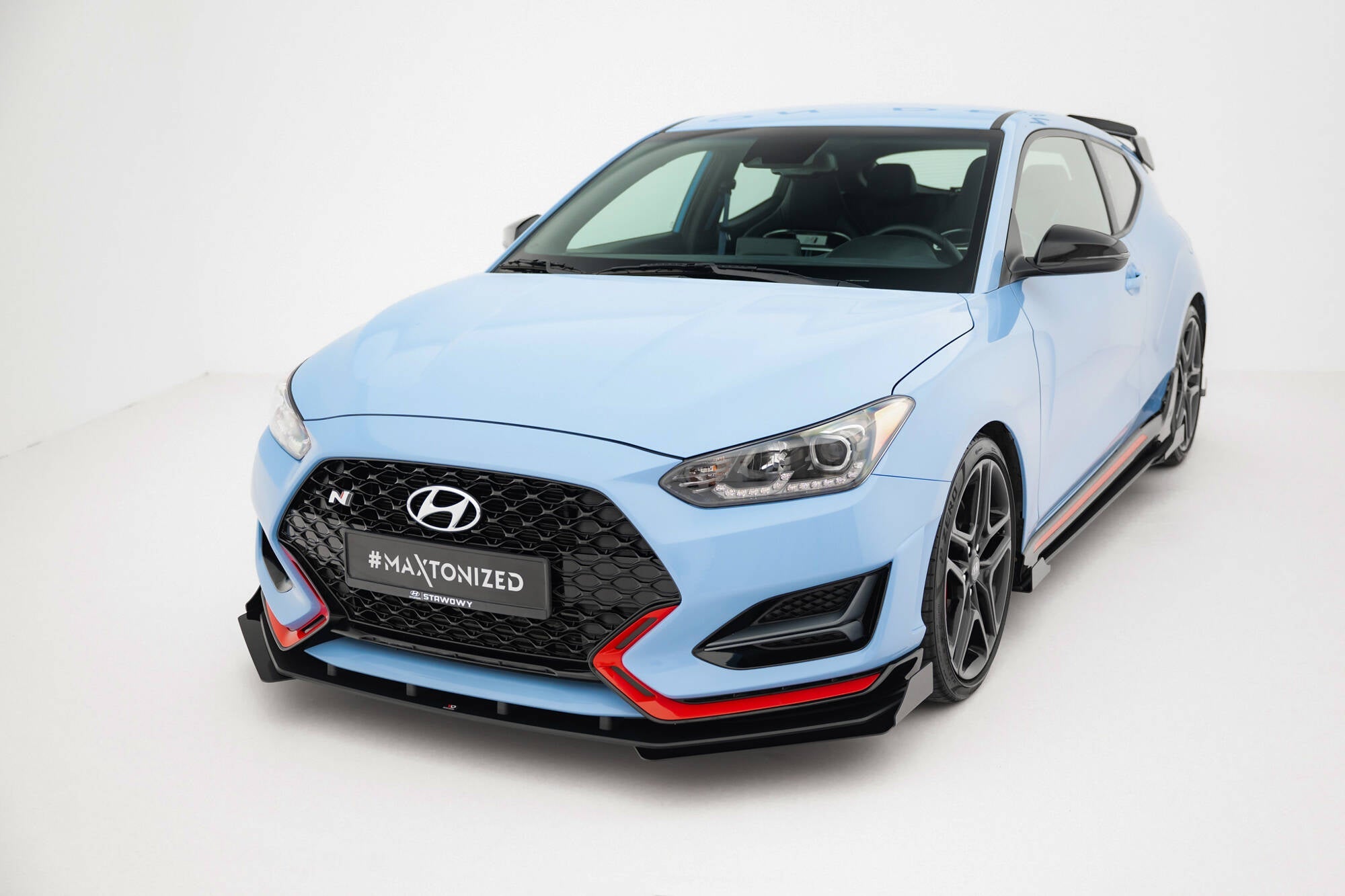 Maxton Design - Front Stoßstange Flaps für Hyundai Veloster N Mk2 - Aerowerk.