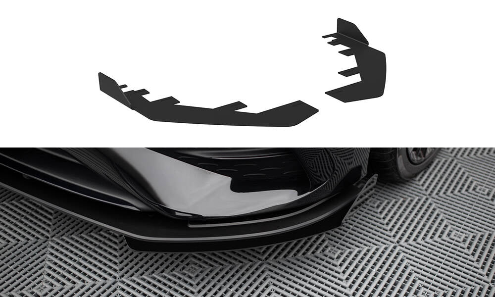 Maxton Design - Front Stoßstange Flaps für Mercedes - AMG A35 W177 Facelift - Aerowerk.