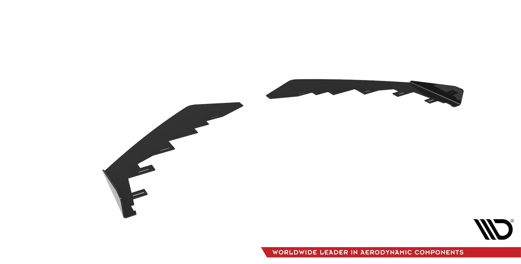 Maxton Design - Front Stoßstange Flaps für Mercedes - AMG C63 Limousine / Kombi W205 Facelift - Aerowerk.