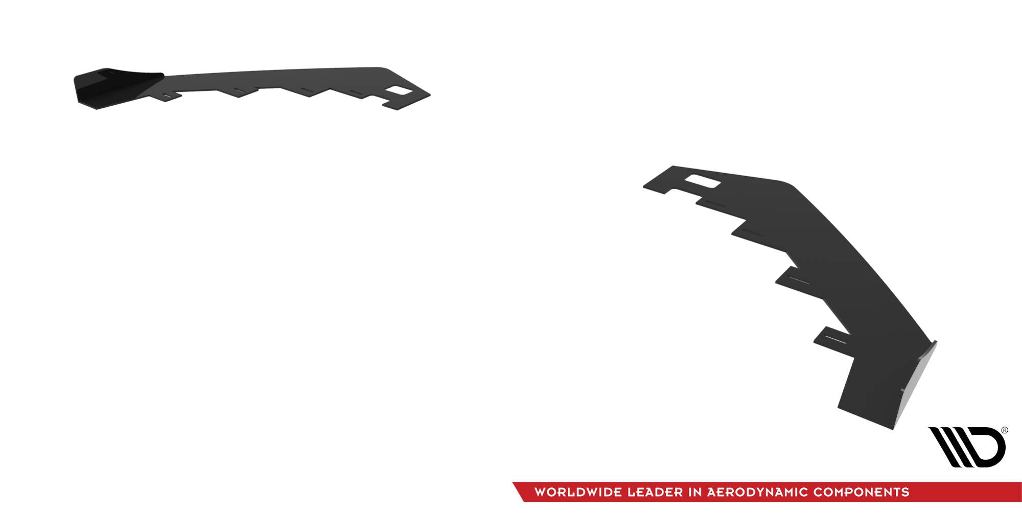 Maxton Design - Front Stoßstange Flaps für Mercedes - AMG CLA 45 Aero C117 Facelift - Aerowerk.