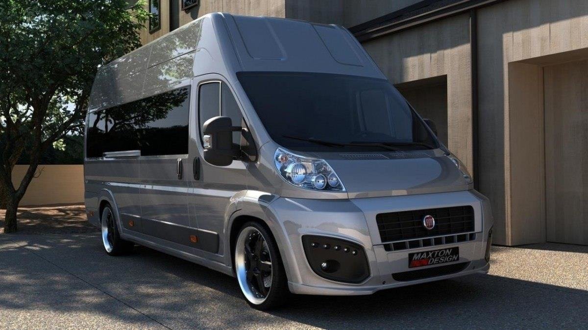 Maxton Design - Front Stoßstange für FIAT DUCATO III MIT LED - Aerowerk.