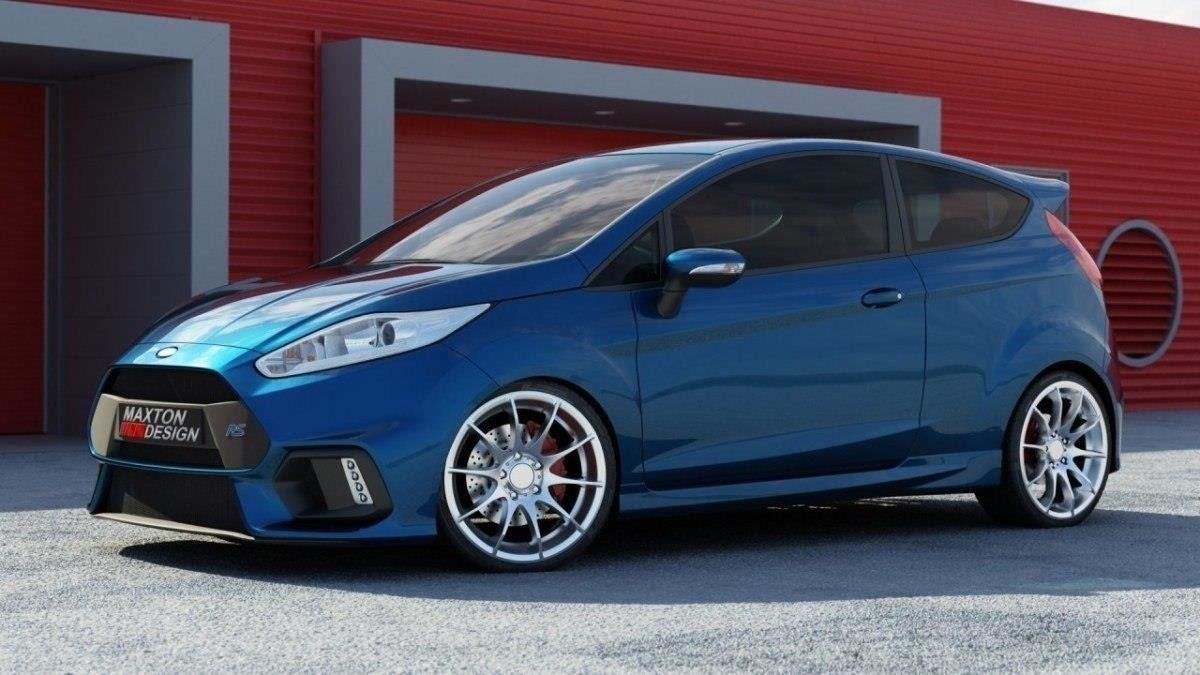 Maxton Design - Front Stoßstange ( für Focus RS Look) Ford Fiesta Mk7 FL - Aerowerk.