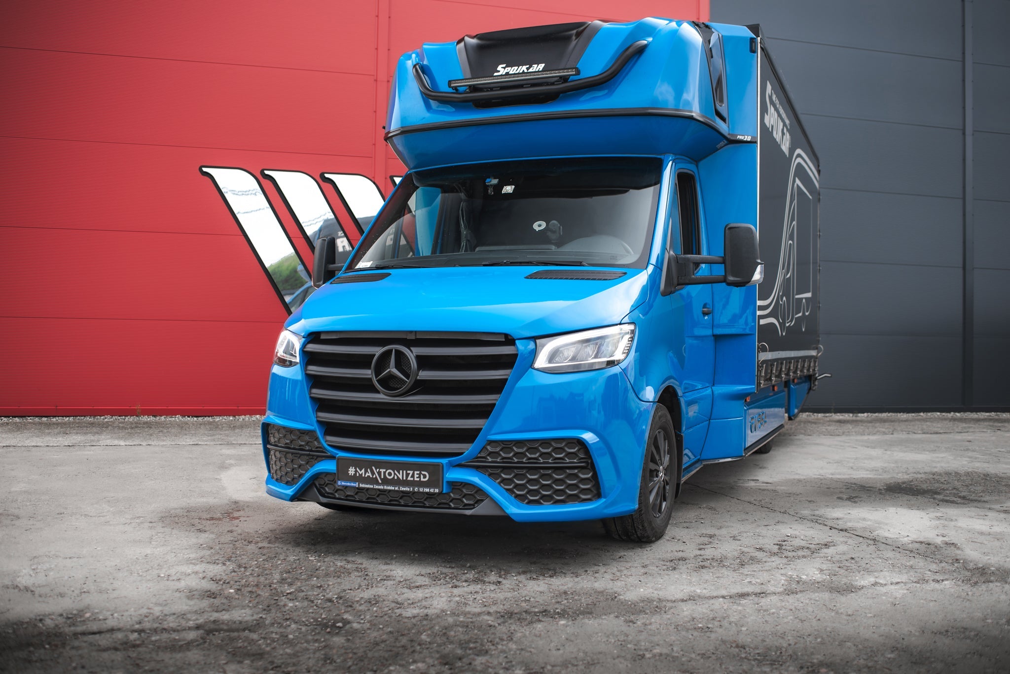 Maxton Design - Front Stoßstange für Mercedes - Benz Sprinter Mk3 - Aerowerk.