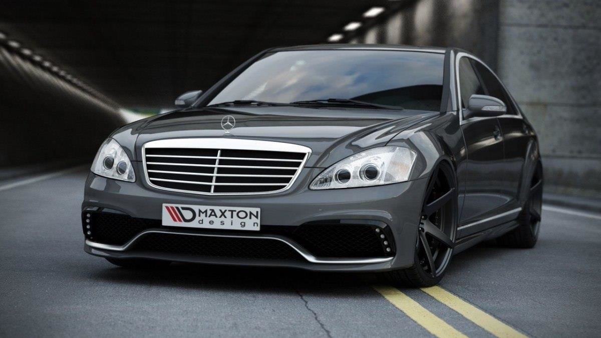 Maxton Design - Front Stoßstange für MERCEDES S W221 (look W205) - Aerowerk.