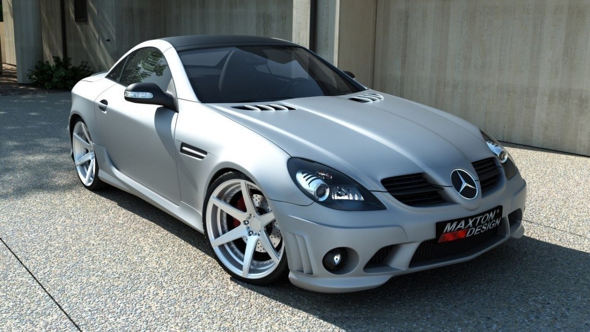 Maxton Design - Front Stoßstange für MERCEDES SLK R171 AMG 204 LOOK - Aerowerk.