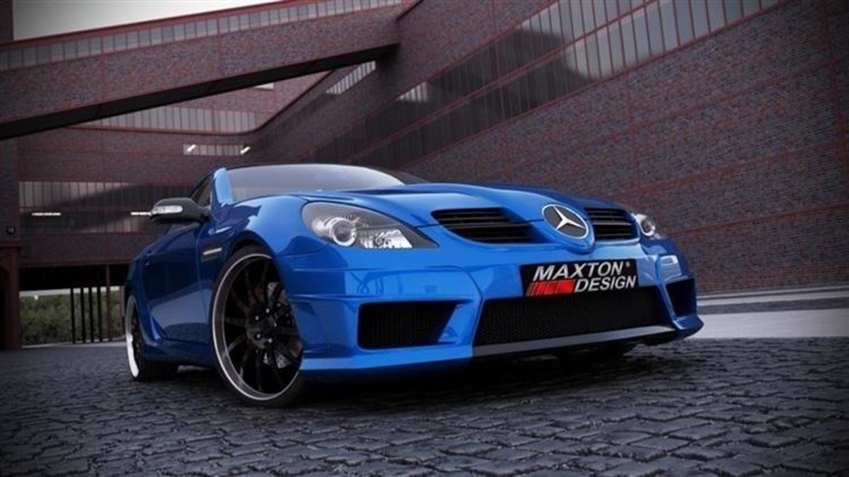 Maxton Design - Front Stoßstange für MERCEDES SLK R171 (SLK R172 AMG LOOK) - Aerowerk.