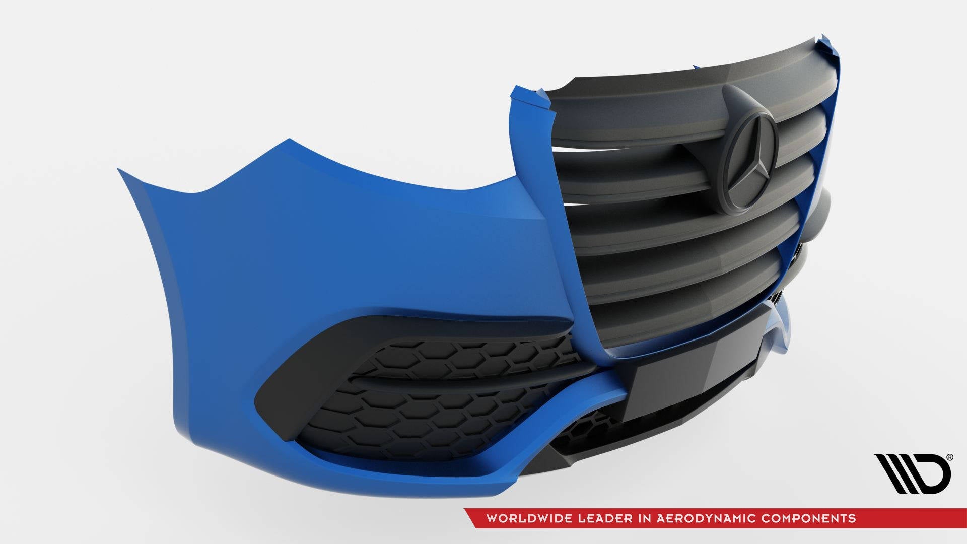 Maxton Design - Front Stoßstange + Splitter für Mercedes - Benz Sprinter Mk3 - Aerowerk.