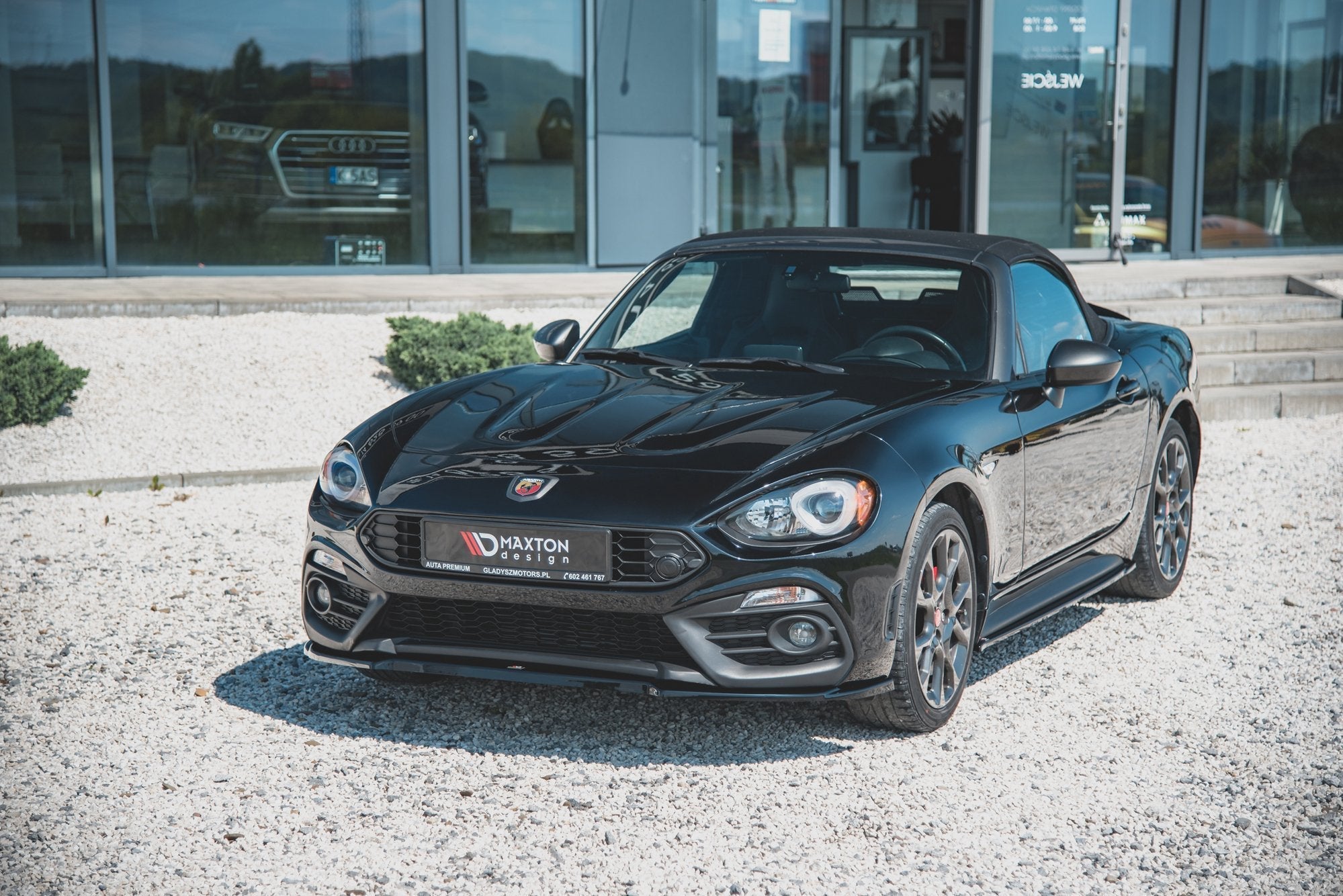 Maxton Design - Frontlippe für Abarth 124 Spider - Aerowerk.
