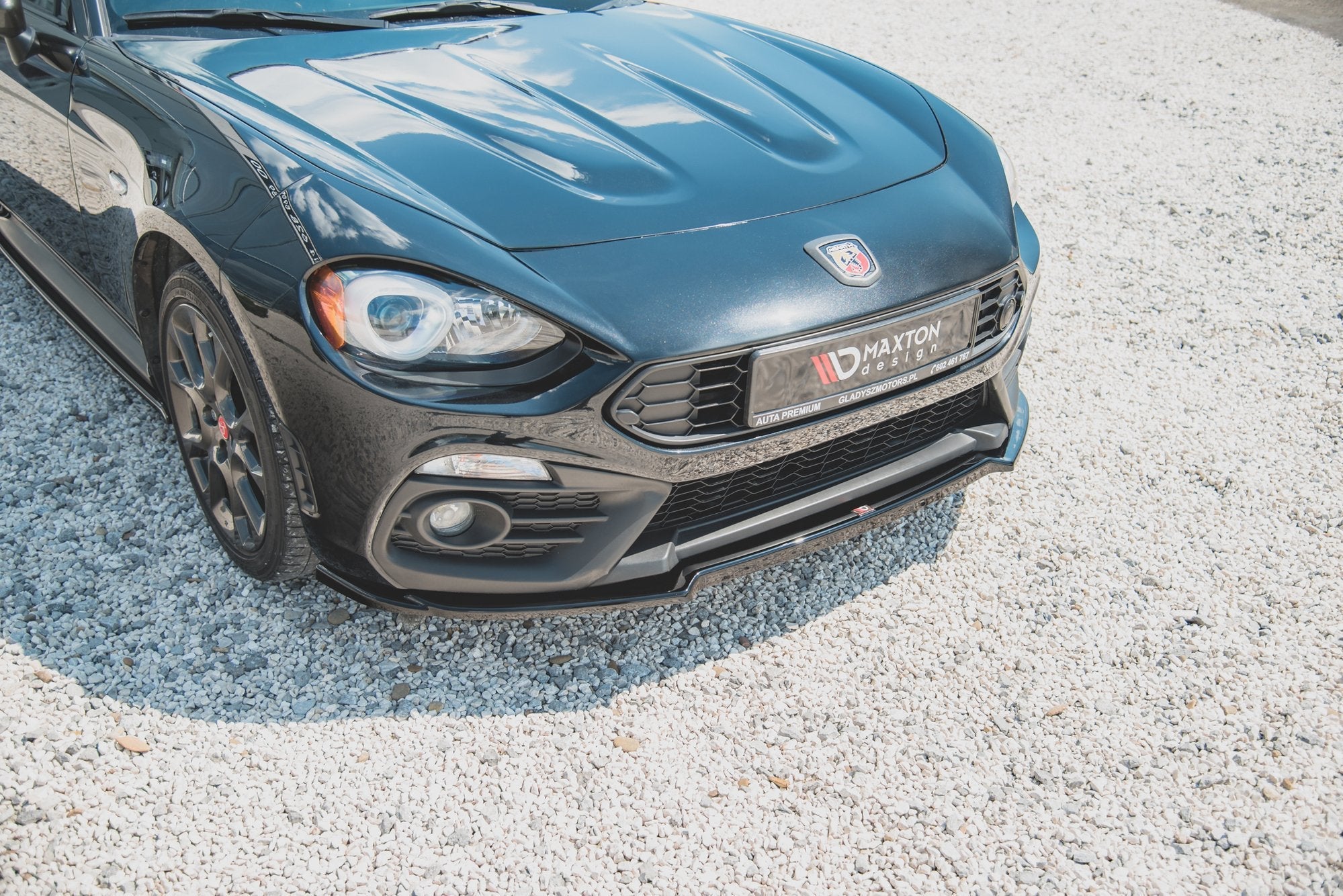 Maxton Design - Frontlippe für Abarth 124 Spider - Aerowerk.