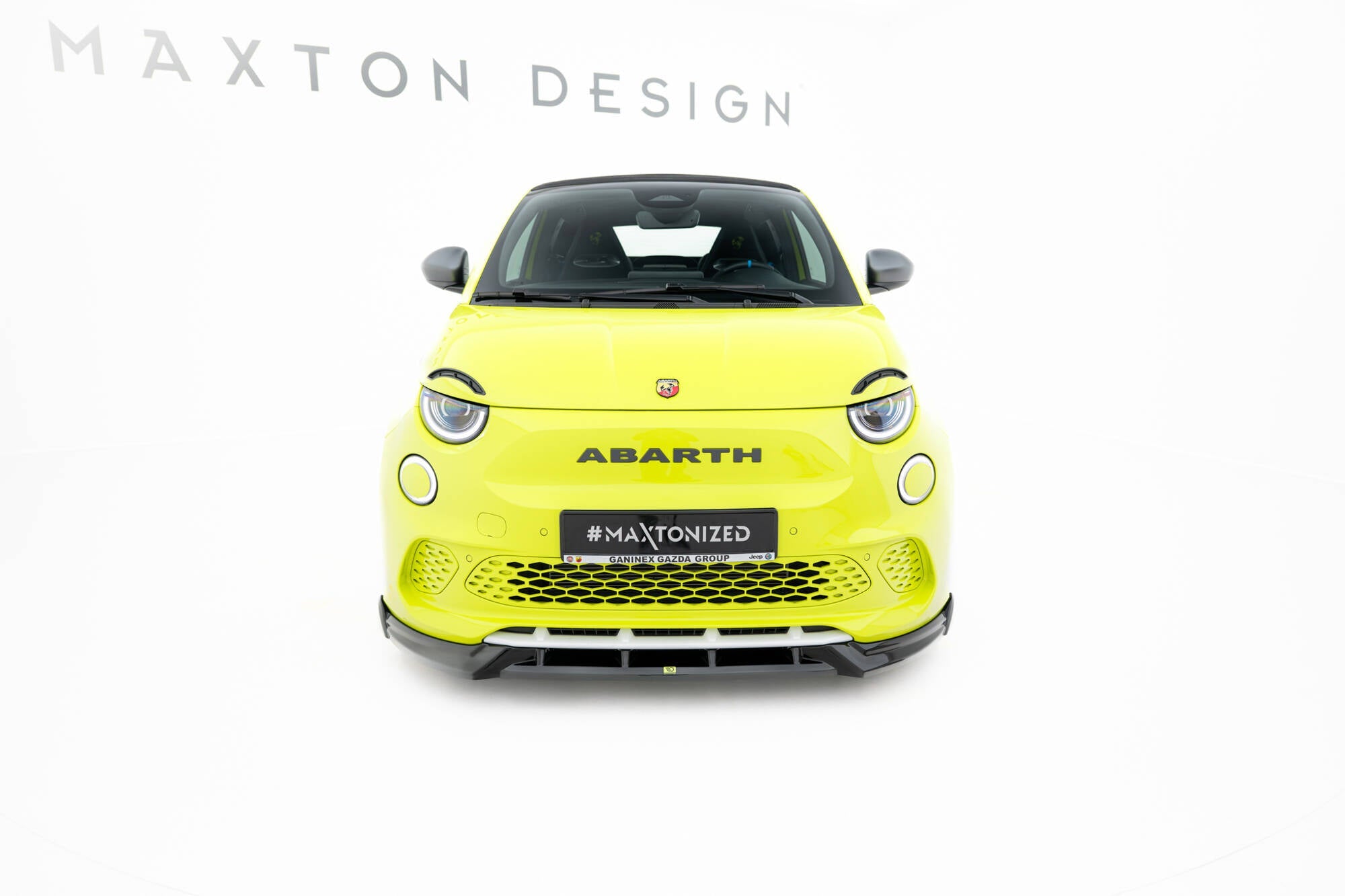 Maxton Design - Frontlippe für Abarth 500e - Aerowerk.