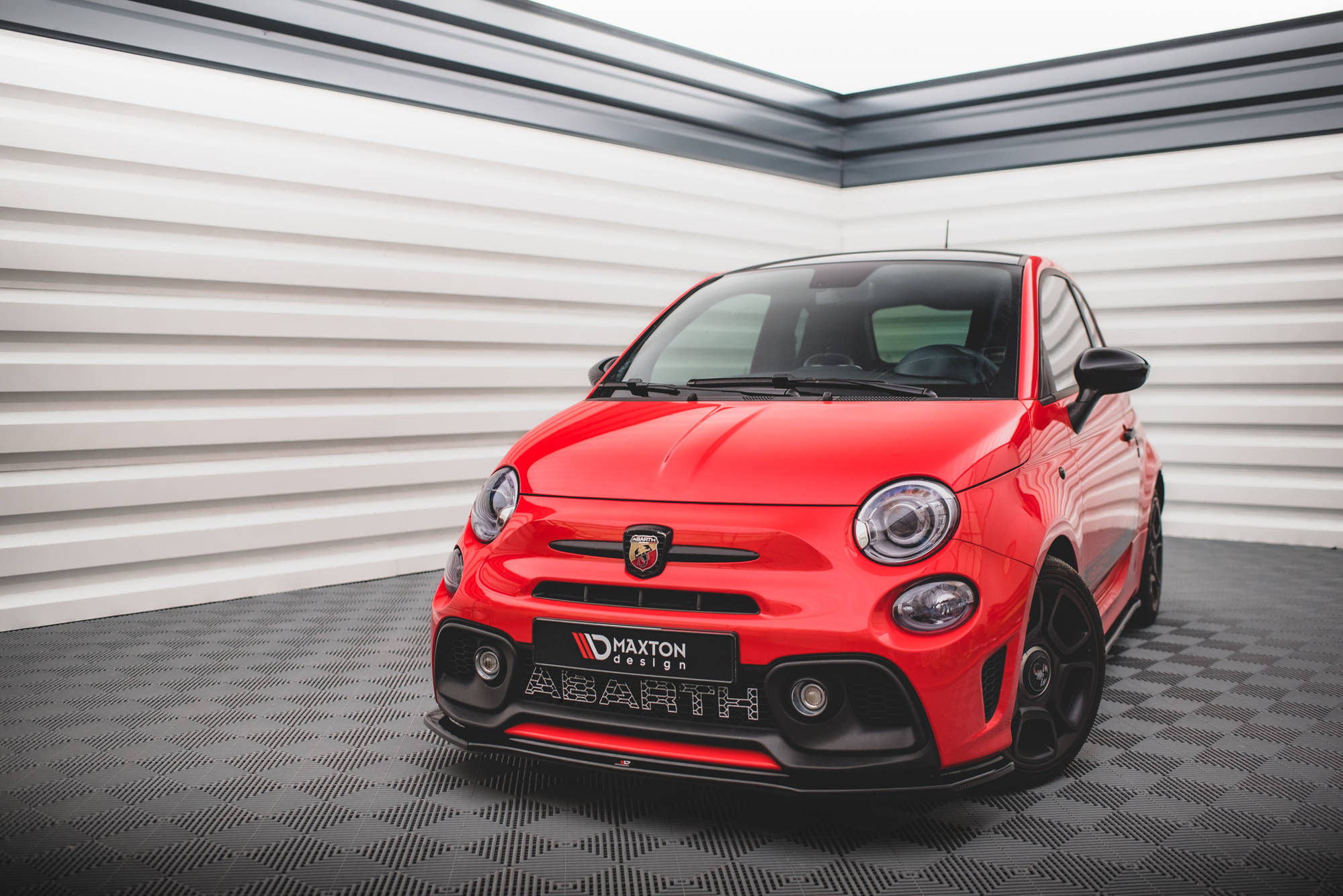 Maxton Design - Frontlippe für Abarth 595 Mk1 Facelift - Aerowerk.