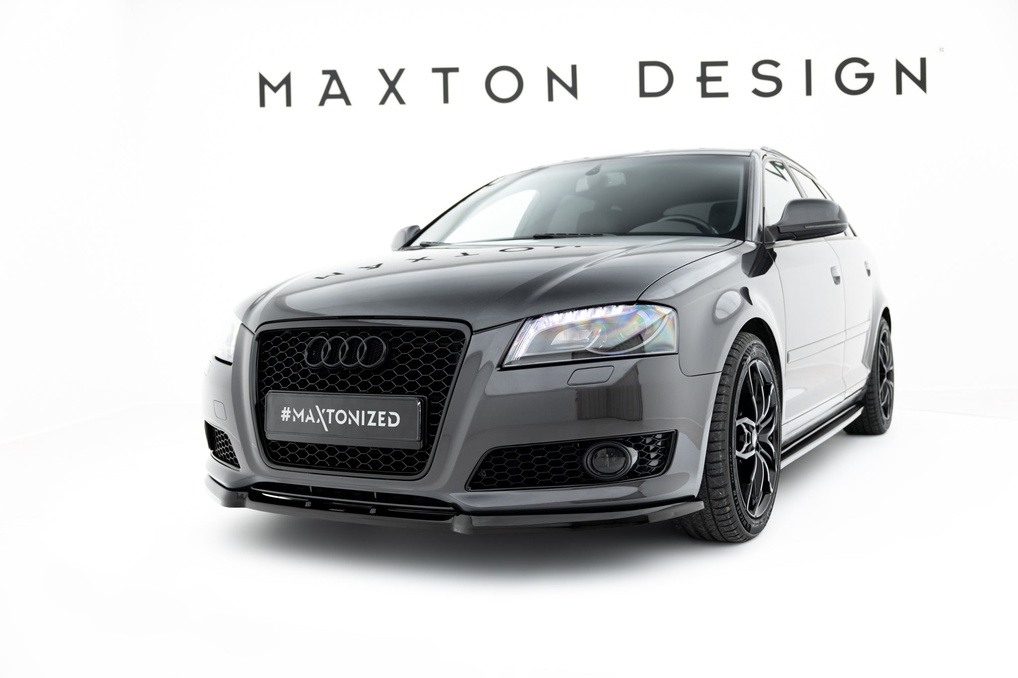 Maxton Design - Frontlippe für AUDI A3 8P Facelift - Aerowerk.