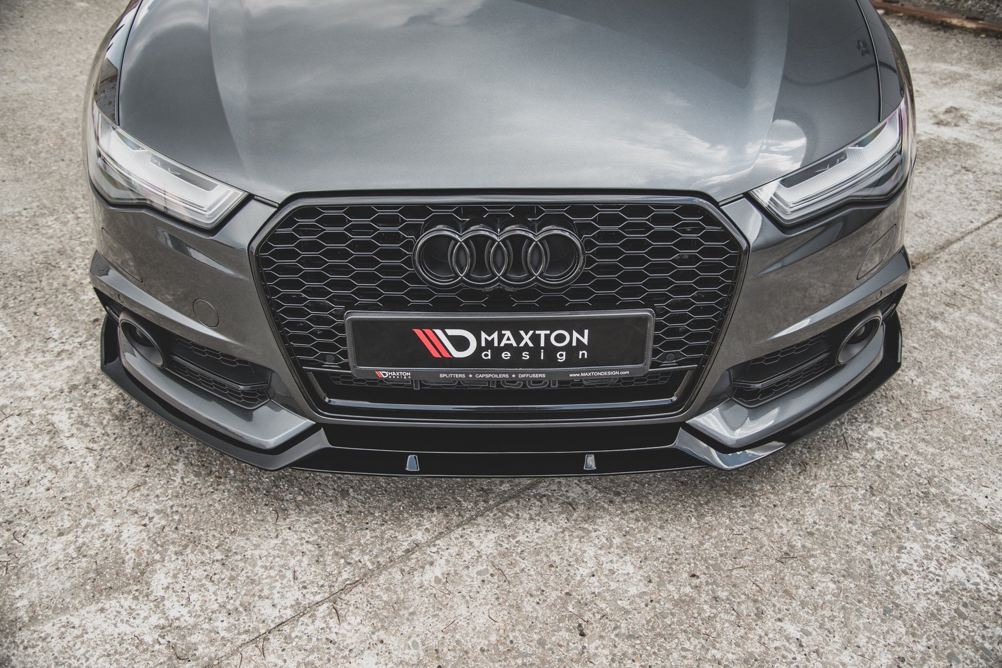 Maxton Design - Frontlippe für Audi A6 / A6 C7 S - line/ S6 C7 Facelift - Aerowerk.