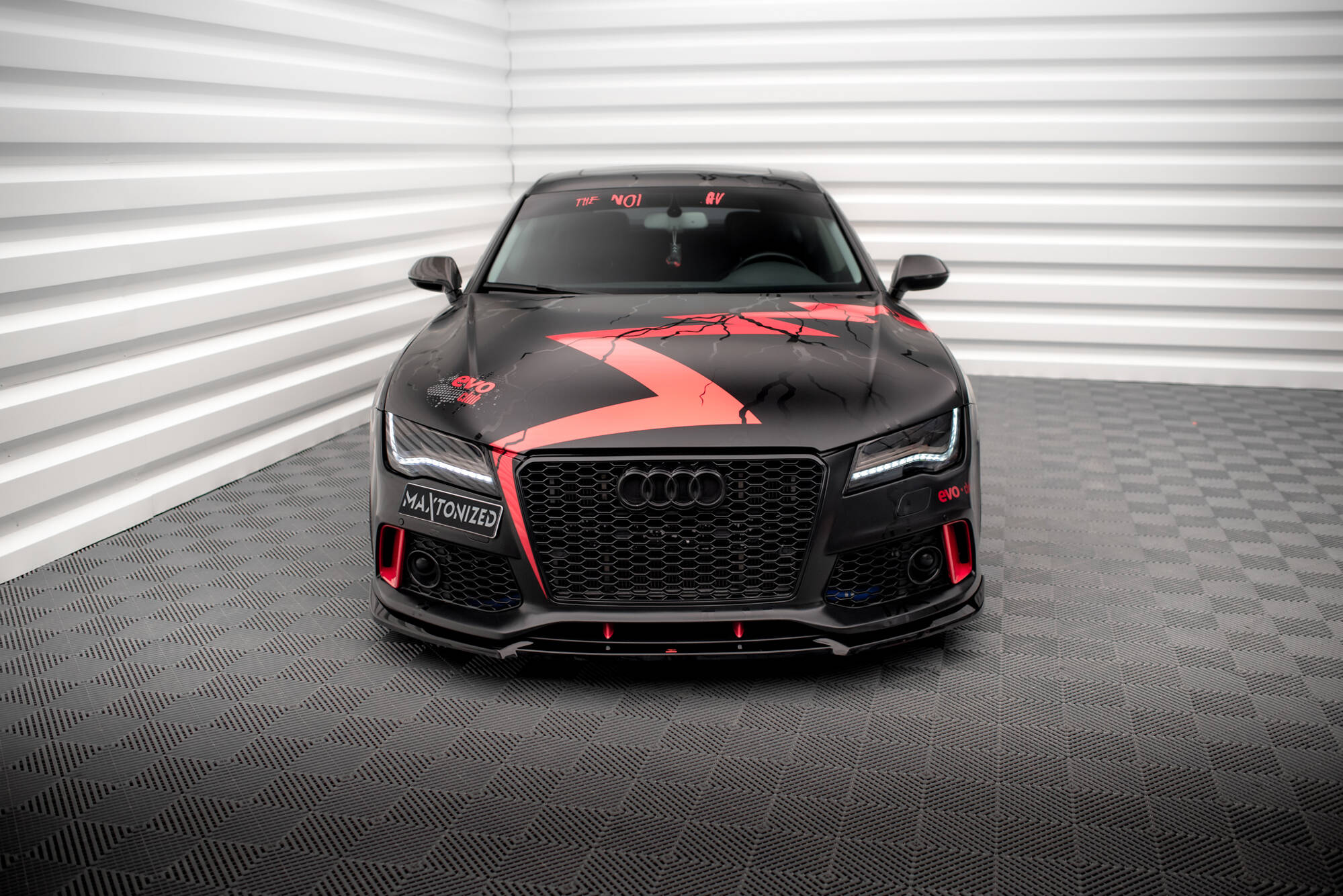 Maxton Design - Frontlippe für Audi A7 RS7 Look C7 - Aerowerk.