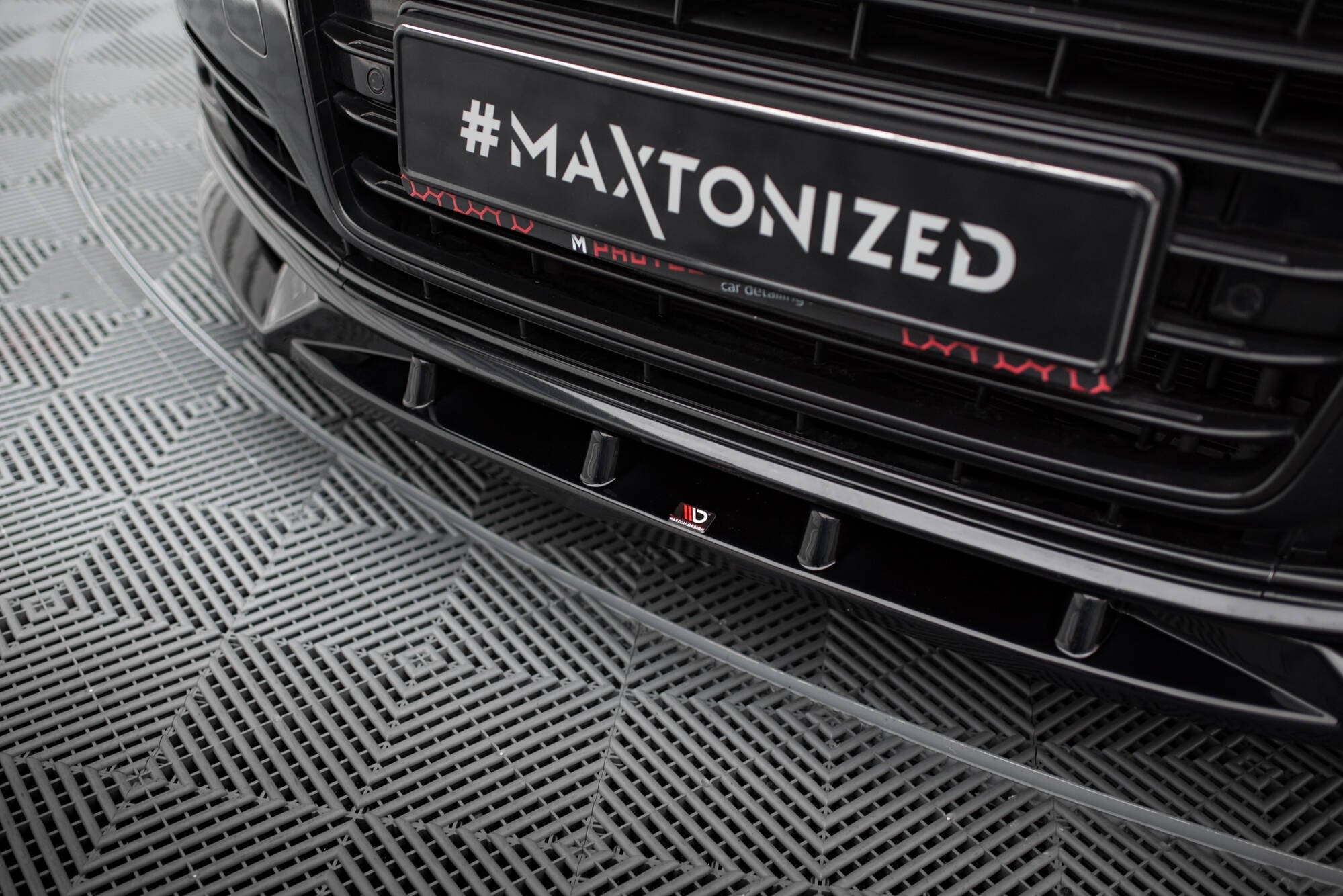 Maxton Design - Frontlippe für Audi A8 D4 Facelift - Aerowerk.
