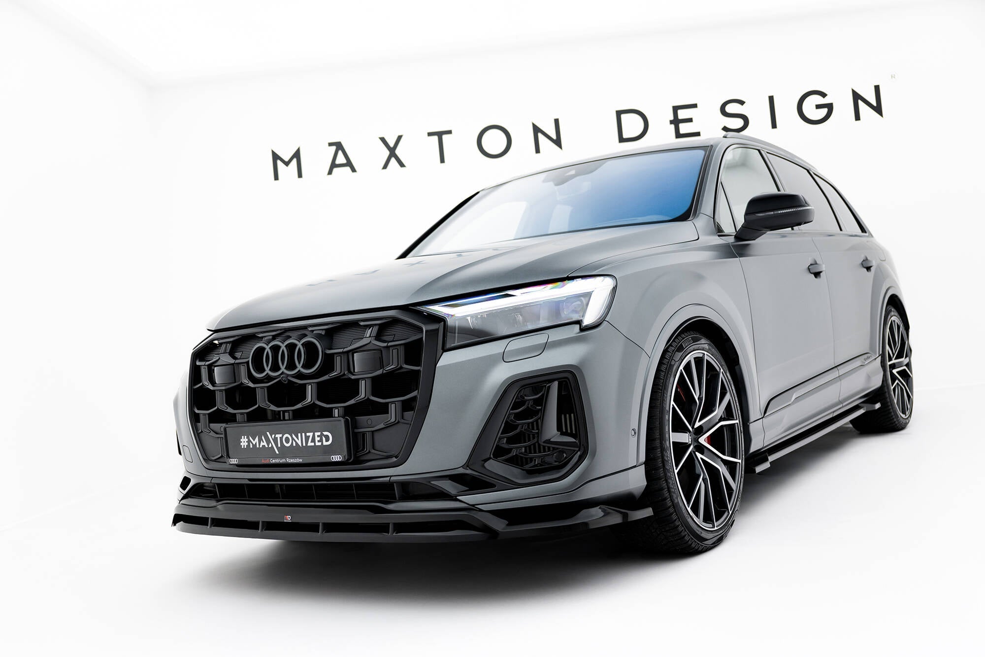 Maxton Design - Frontlippe für Audi Q7 S - Line / SQ7 Mk2 Facelift 2 - Aerowerk.