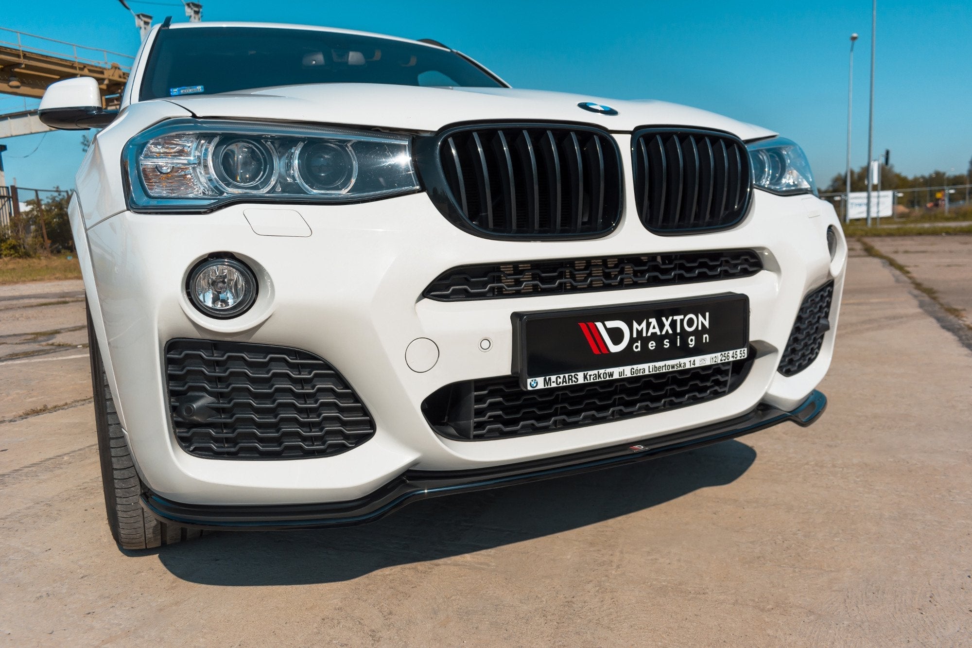 Maxton Design - Frontlippe für BMW X3 M - Paket F25 Facelift - Aerowerk.