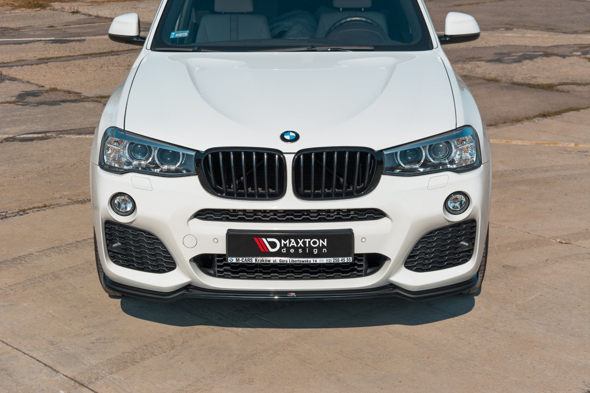 Maxton Design - Frontlippe für BMW X3 M - Paket F25 Facelift - Aerowerk.