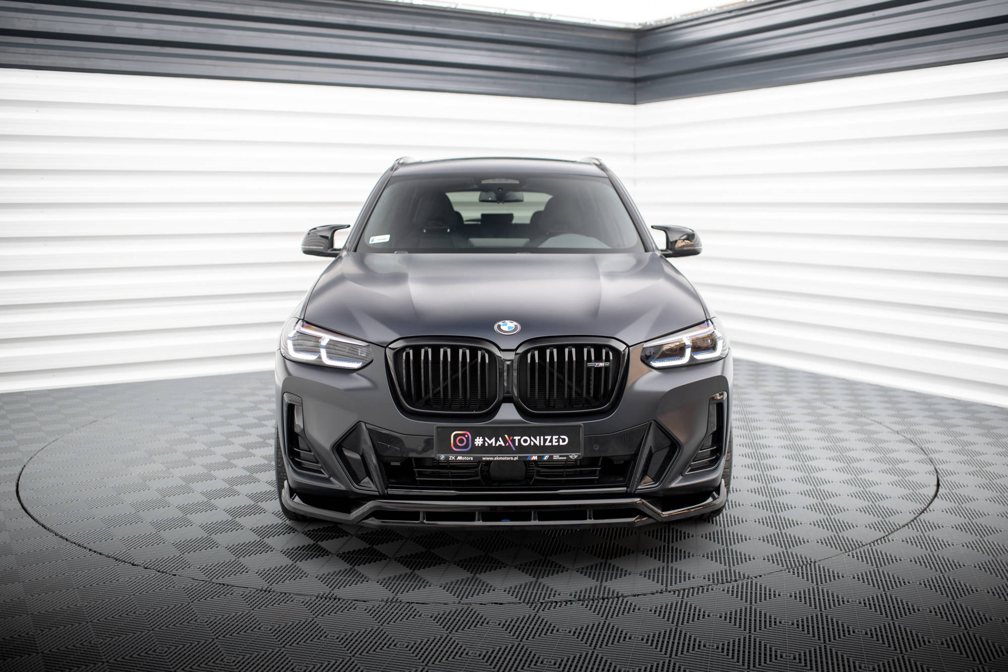 Maxton Design - Frontlippe für BMW X3 M - Paket G01 Facelift / iX3 M - Paket G08 Facelift - Aerowerk.