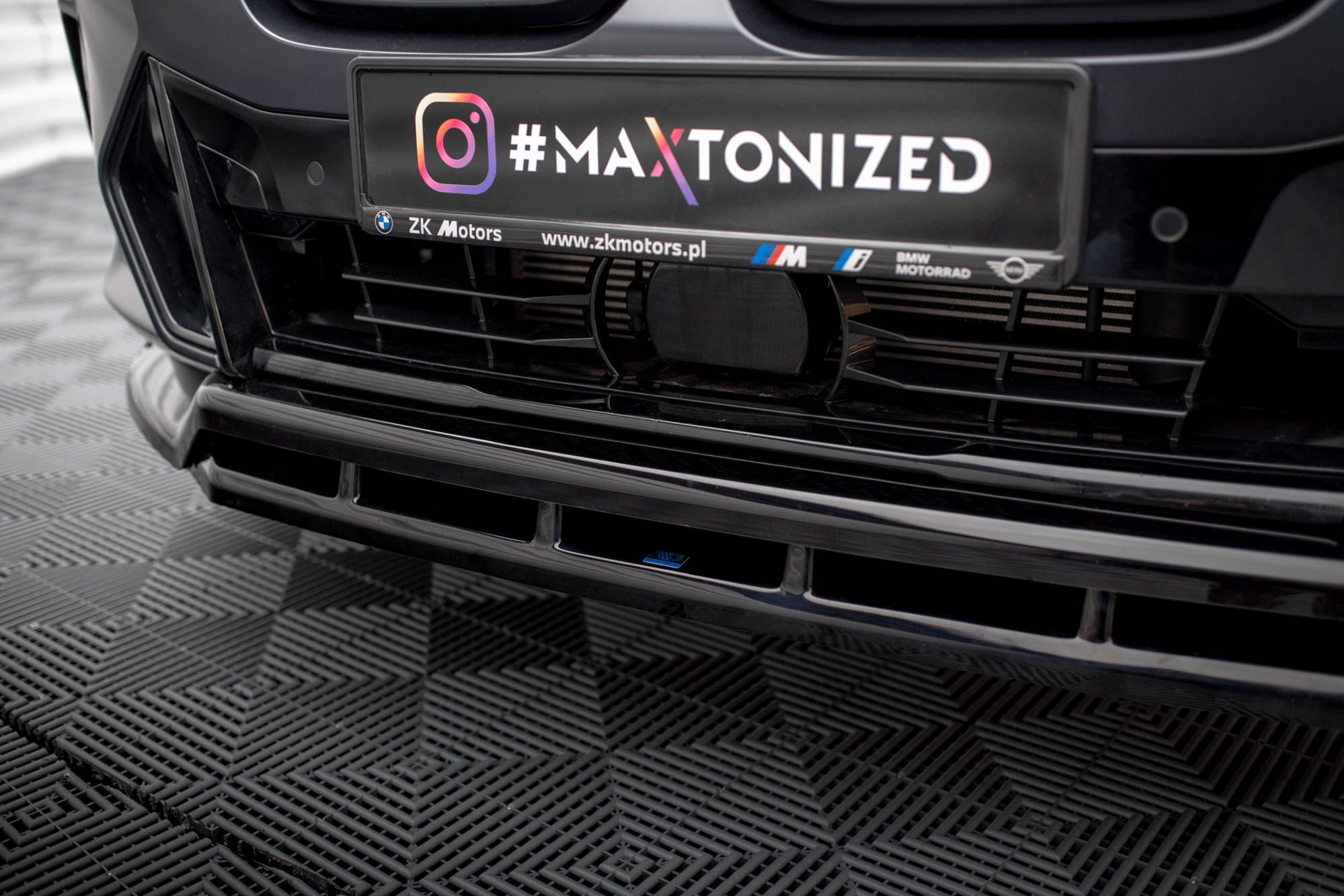 Maxton Design - Frontlippe für BMW X3 M - Paket G01 Facelift / iX3 M - Paket G08 Facelift - Aerowerk.