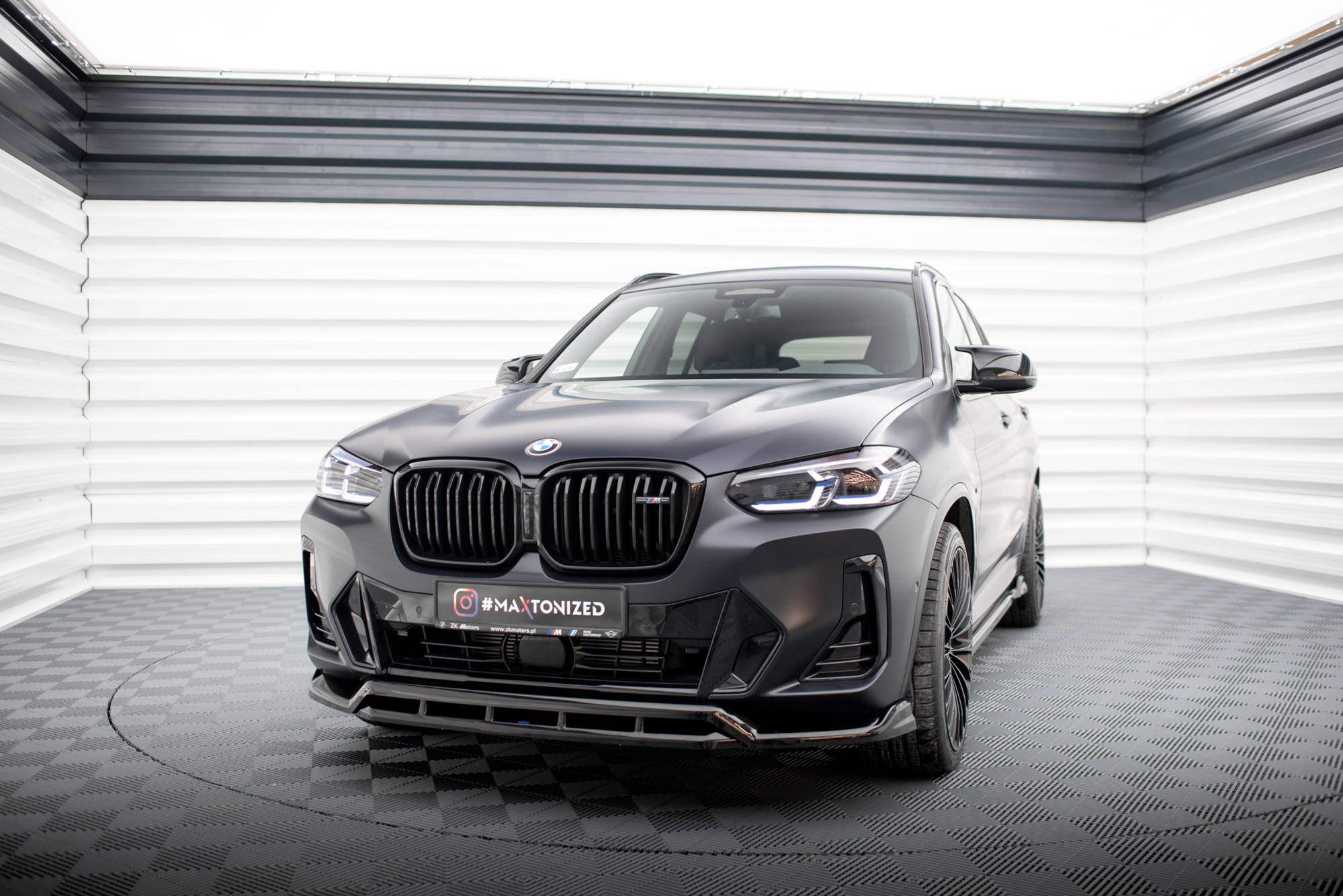 Maxton Design - Frontlippe für BMW X3 M - Paket G01 Facelift / iX3 M - Paket G08 Facelift - Aerowerk.