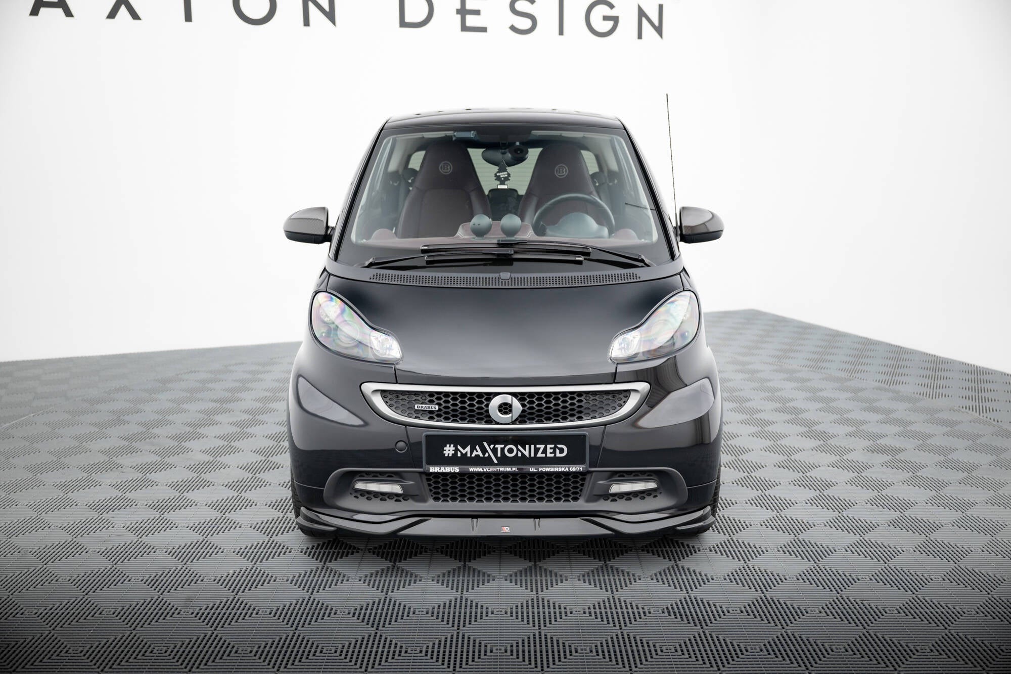 Maxton Design - Frontlippe für Brabus Smart Fortwo C451 Facelift - Aerowerk.