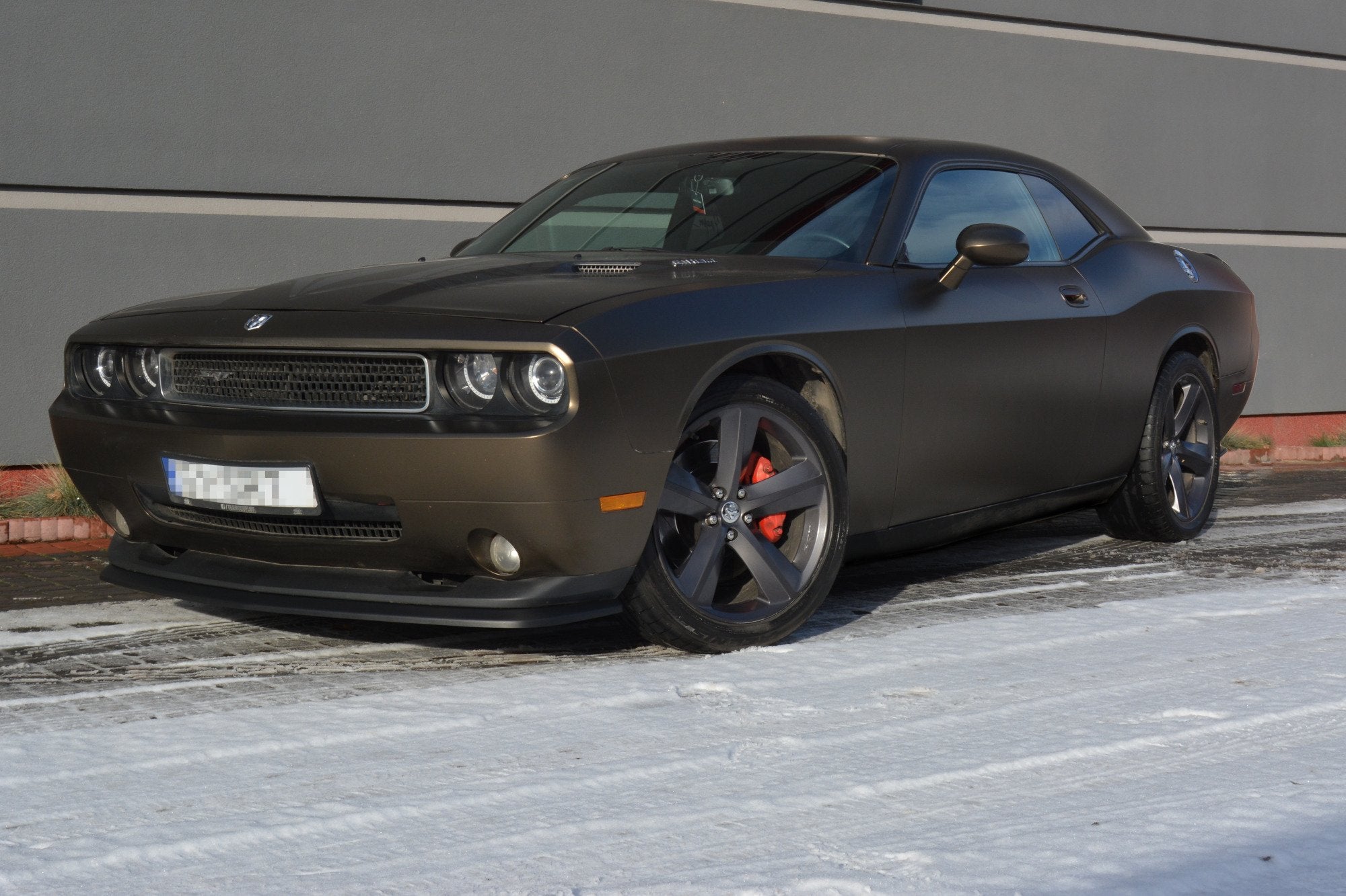 Maxton Design - Frontlippe für DODGE CHALLENGER MK3. PHASE - I SRT8 COUPE - Aerowerk.