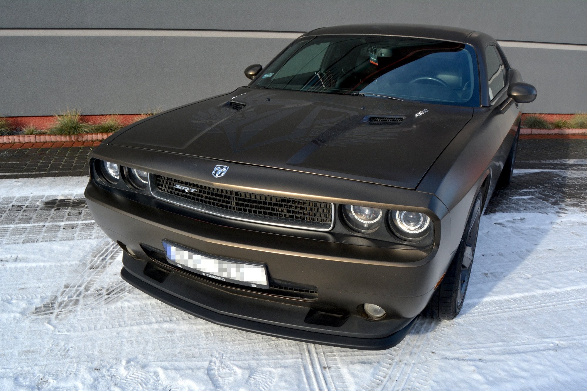 Maxton Design - Frontlippe für DODGE CHALLENGER MK3. PHASE - I SRT8 COUPE - Aerowerk.