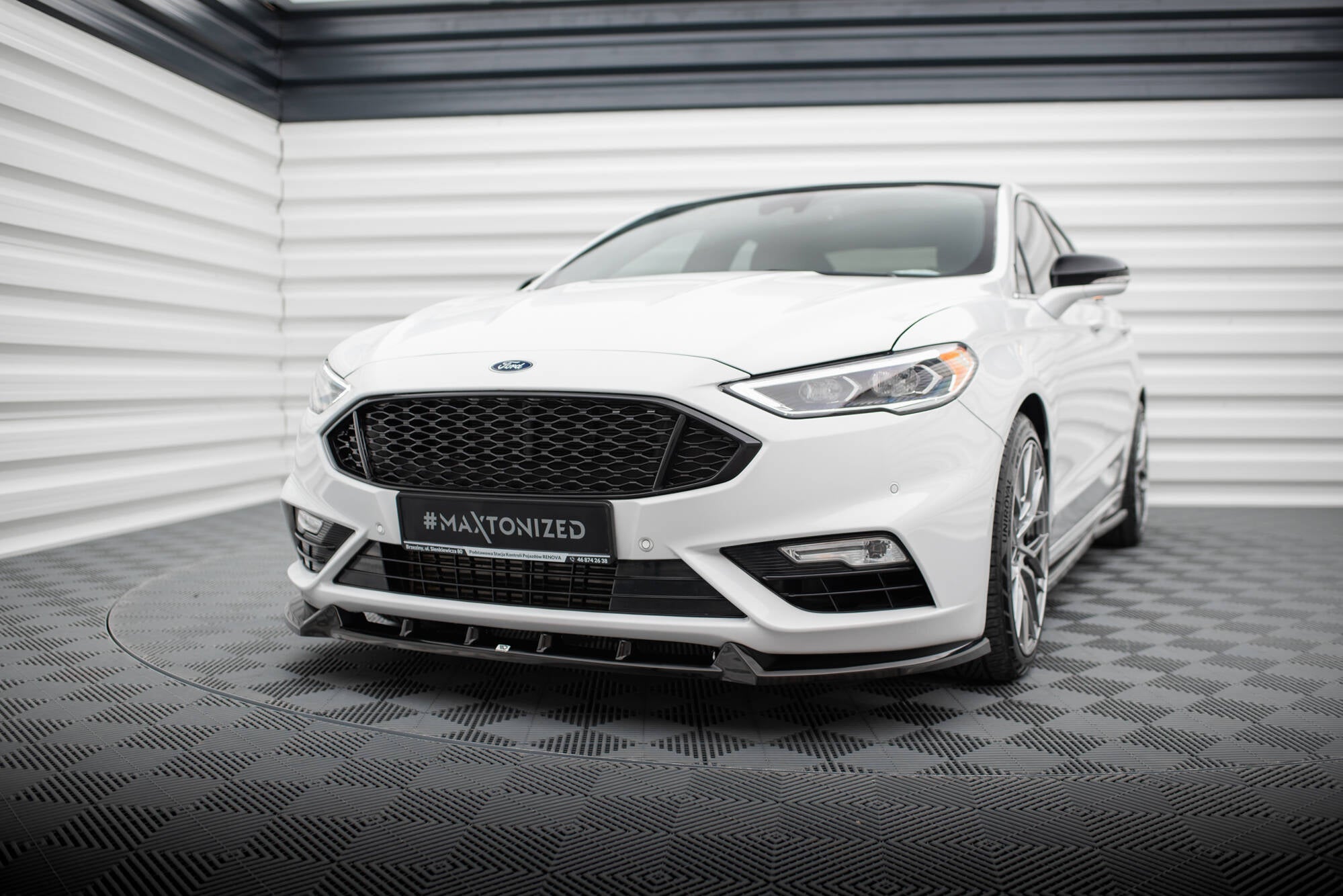 Maxton Design - Frontlippe für Ford Mondeo Sport Mk5 Facelift / Fusion Sport Mk2 Facelift - Aerowerk.