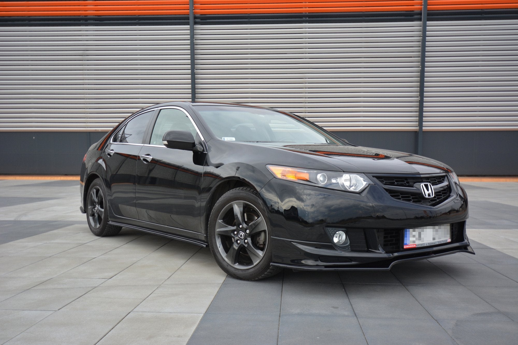 Maxton Design - Frontlippe für HONDA ACCORD MK.8 TYPE - S CU - Serie vor Facelift SEDAN - Aerowerk.