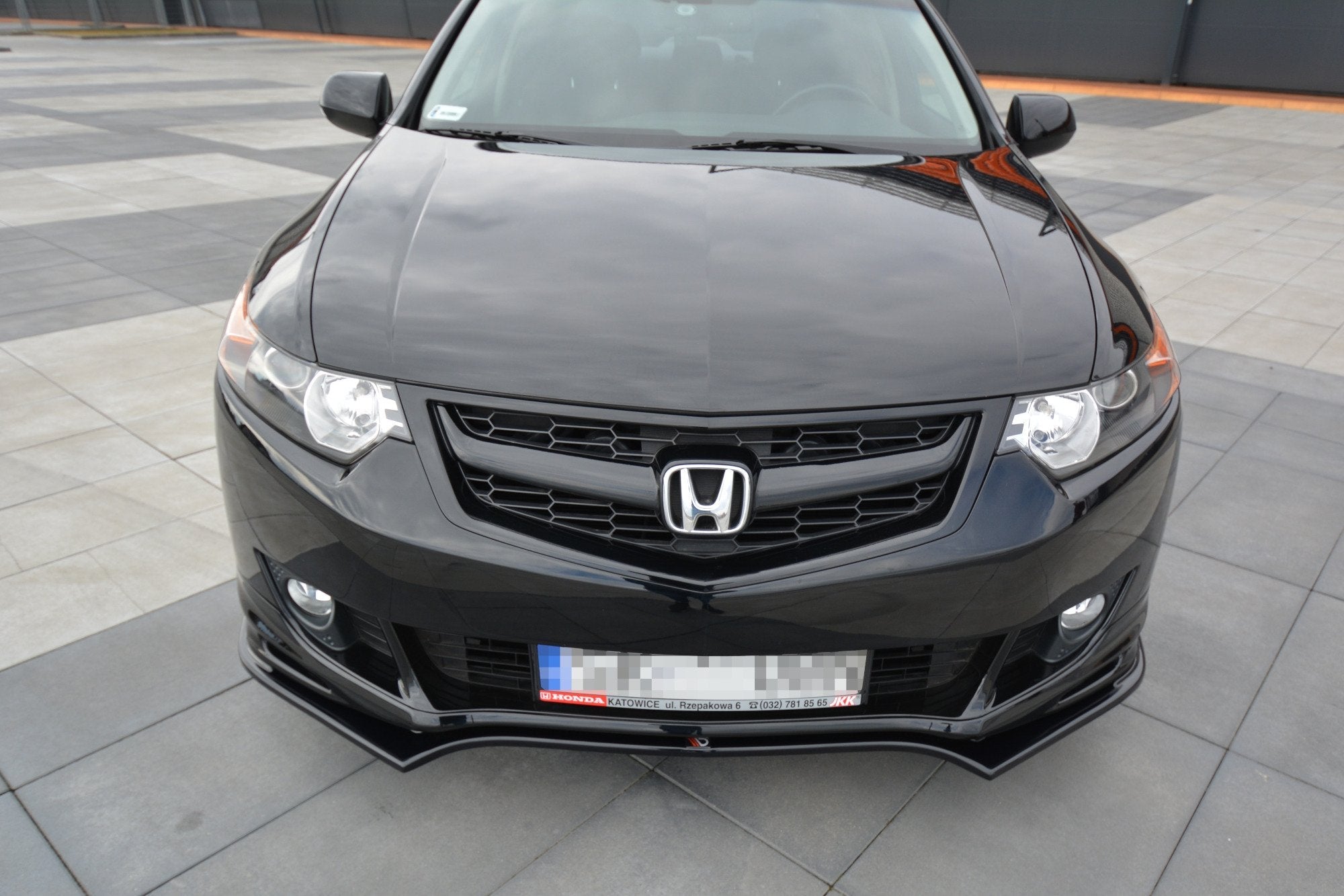 Maxton Design - Frontlippe für HONDA ACCORD MK.8 TYPE - S CU - Serie vor Facelift SEDAN - Aerowerk.