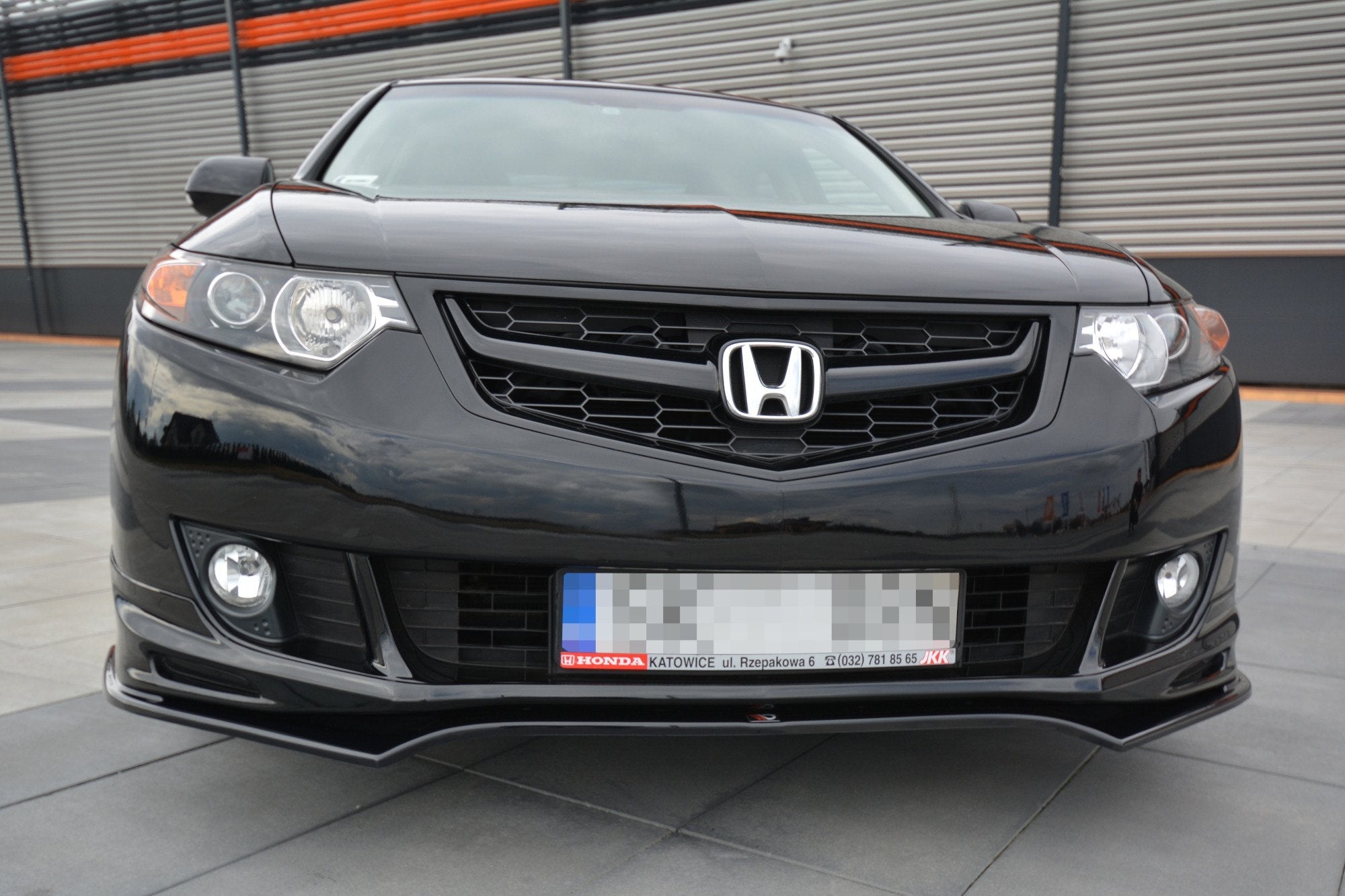 Maxton Design - Frontlippe für HONDA ACCORD MK.8 TYPE - S CU - Serie vor Facelift SEDAN - Aerowerk.