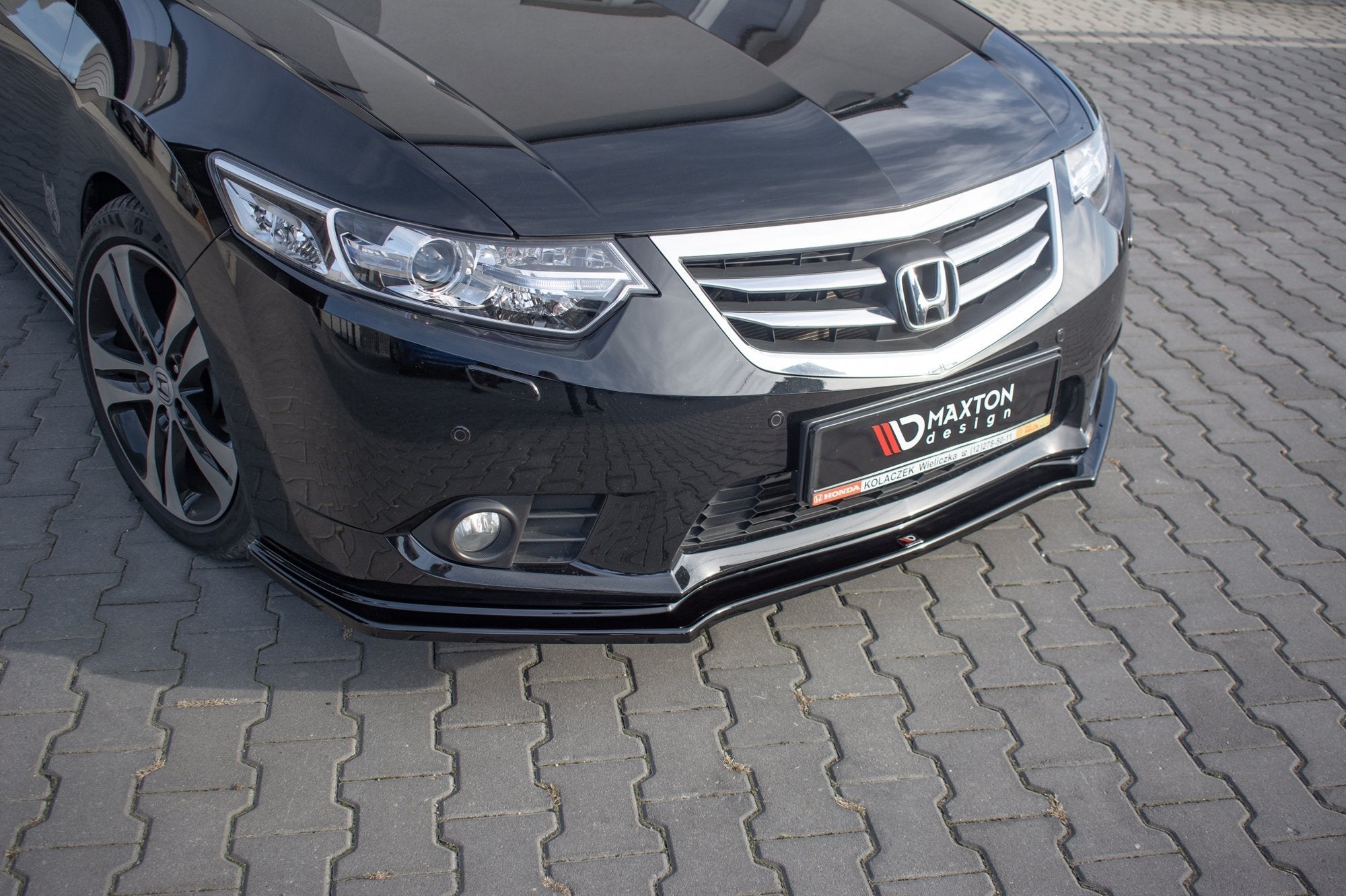 Maxton Design - Frontlippe für Honda Accord VIII (CU Series) Facelift - Aerowerk.