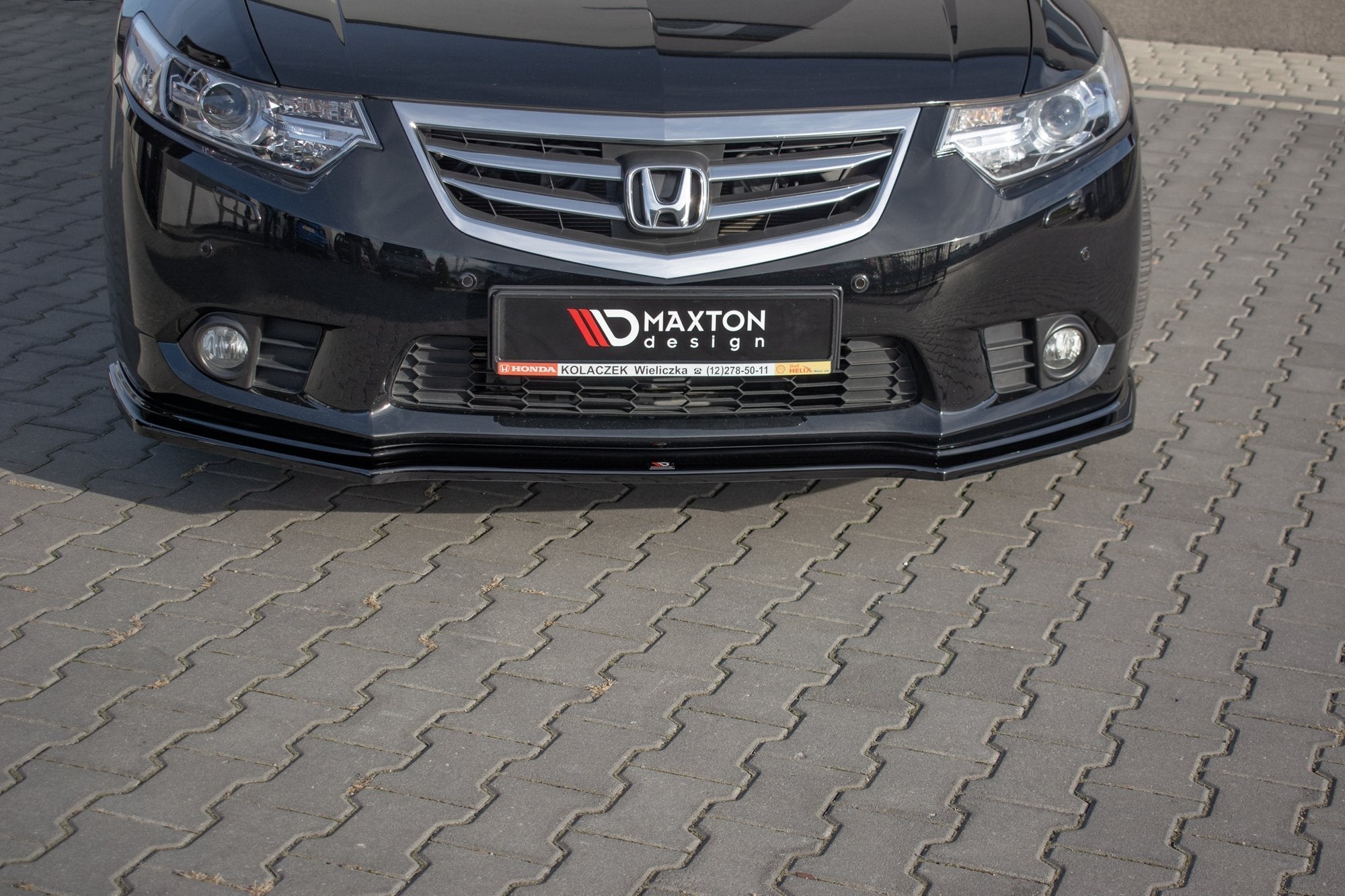 Maxton Design - Frontlippe für Honda Accord VIII (CU Series) Facelift - Aerowerk.