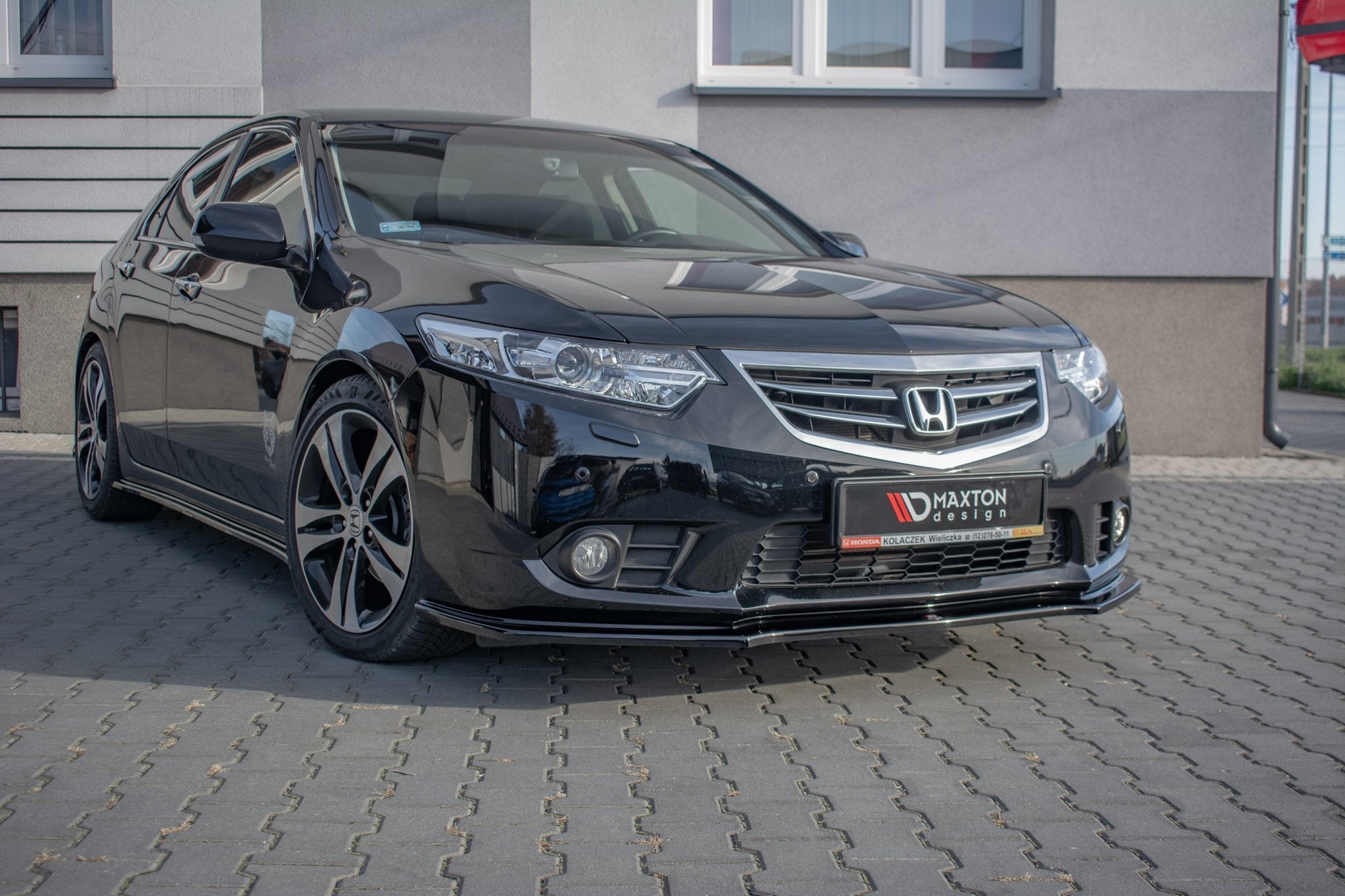 Maxton Design - Frontlippe für Honda Accord VIII (CU Series) Facelift - Aerowerk.