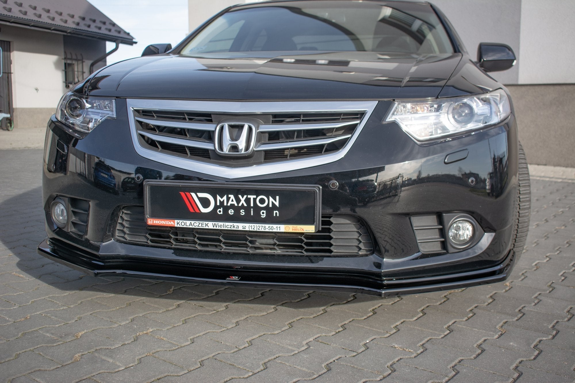 Maxton Design - Frontlippe für Honda Accord VIII (CU Series) Facelift - Aerowerk.