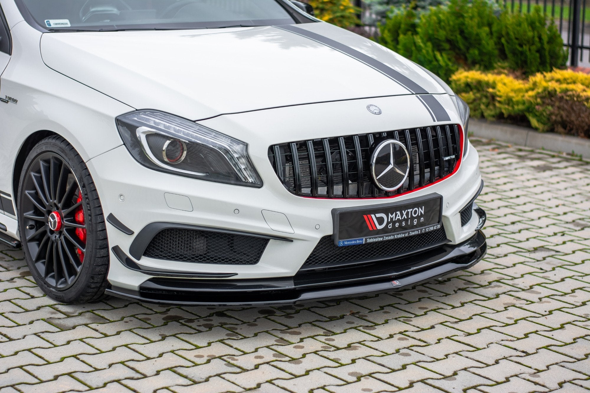 Maxton Design - Frontlippe für Mercedes A45 AMG W176 - Aerowerk.