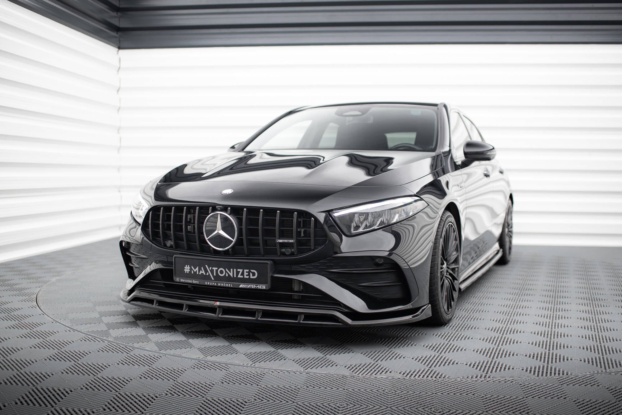 Maxton Design - Frontlippe für Mercedes - AMG A35 W177 Facelift - Aerowerk.