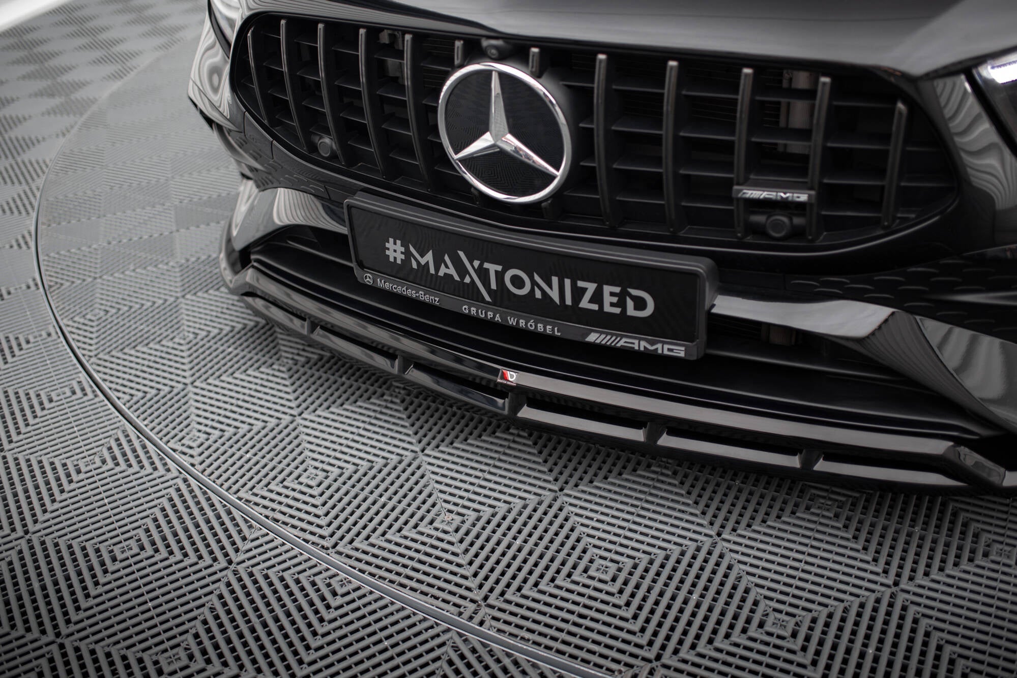 Maxton Design - Frontlippe für Mercedes - AMG A35 W177 Facelift - Aerowerk.